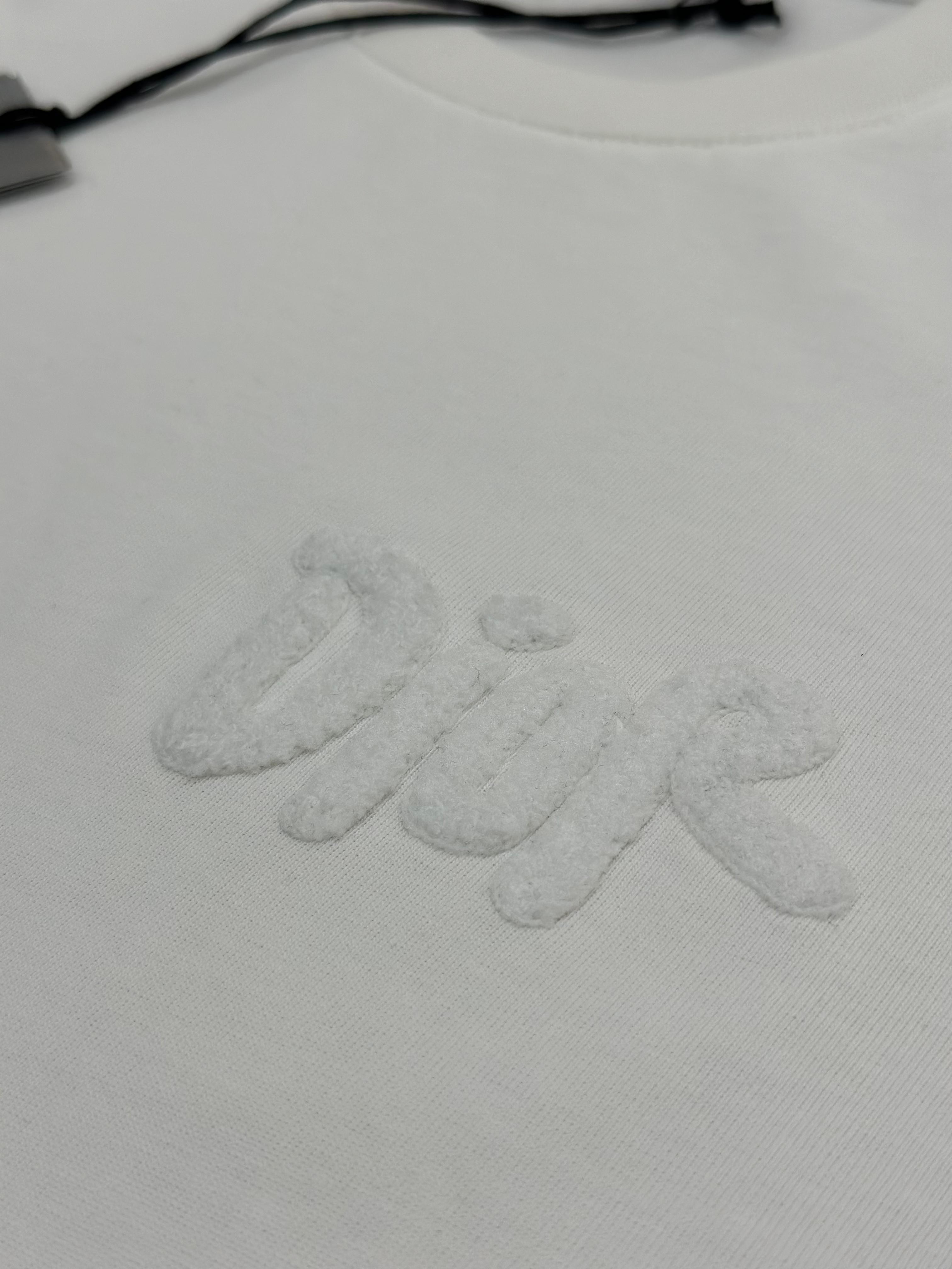 Dior Havlu Kumaş Logo Detaylı T-Shirt