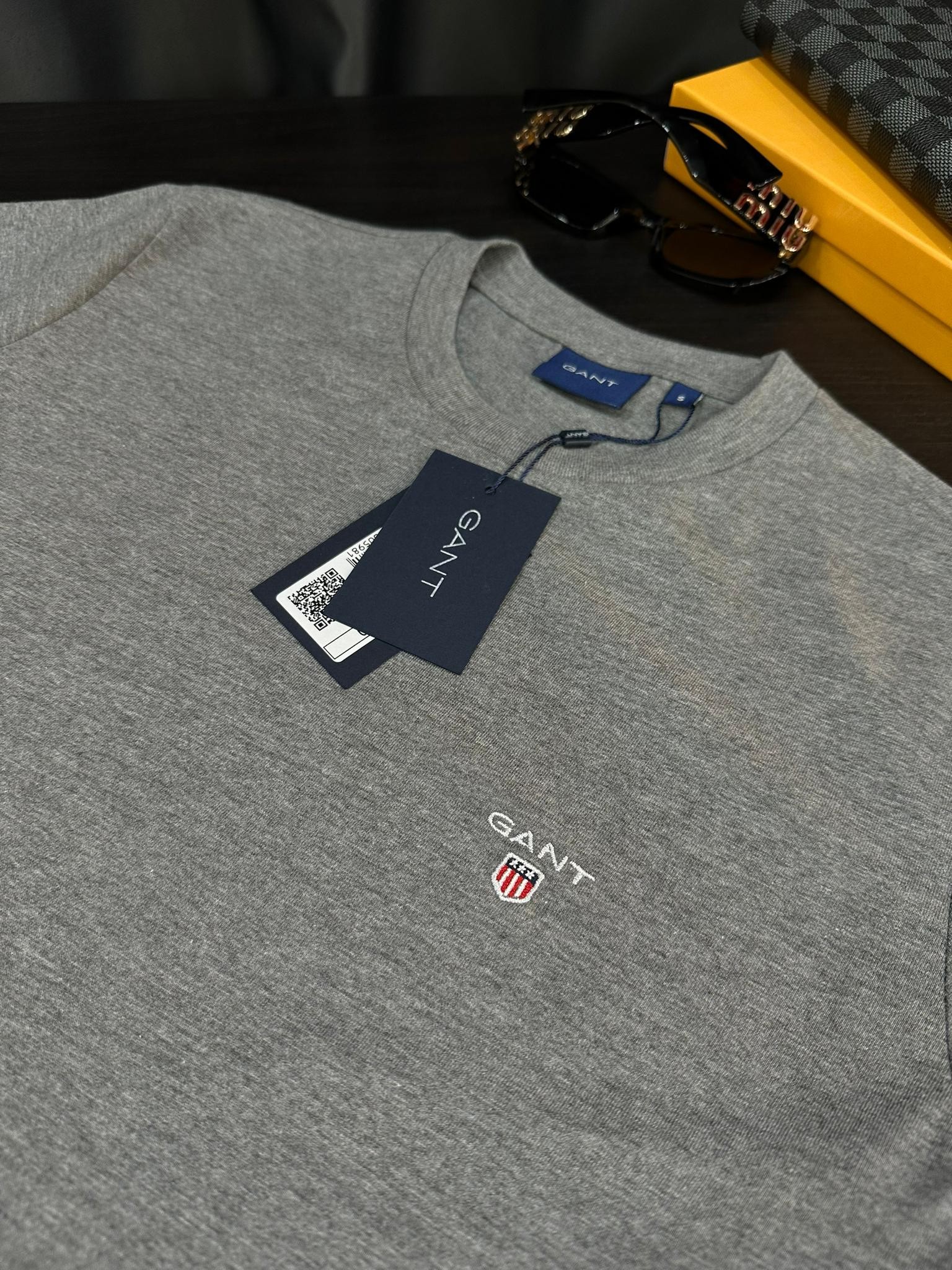 Gant Marka Gri T-Shirt