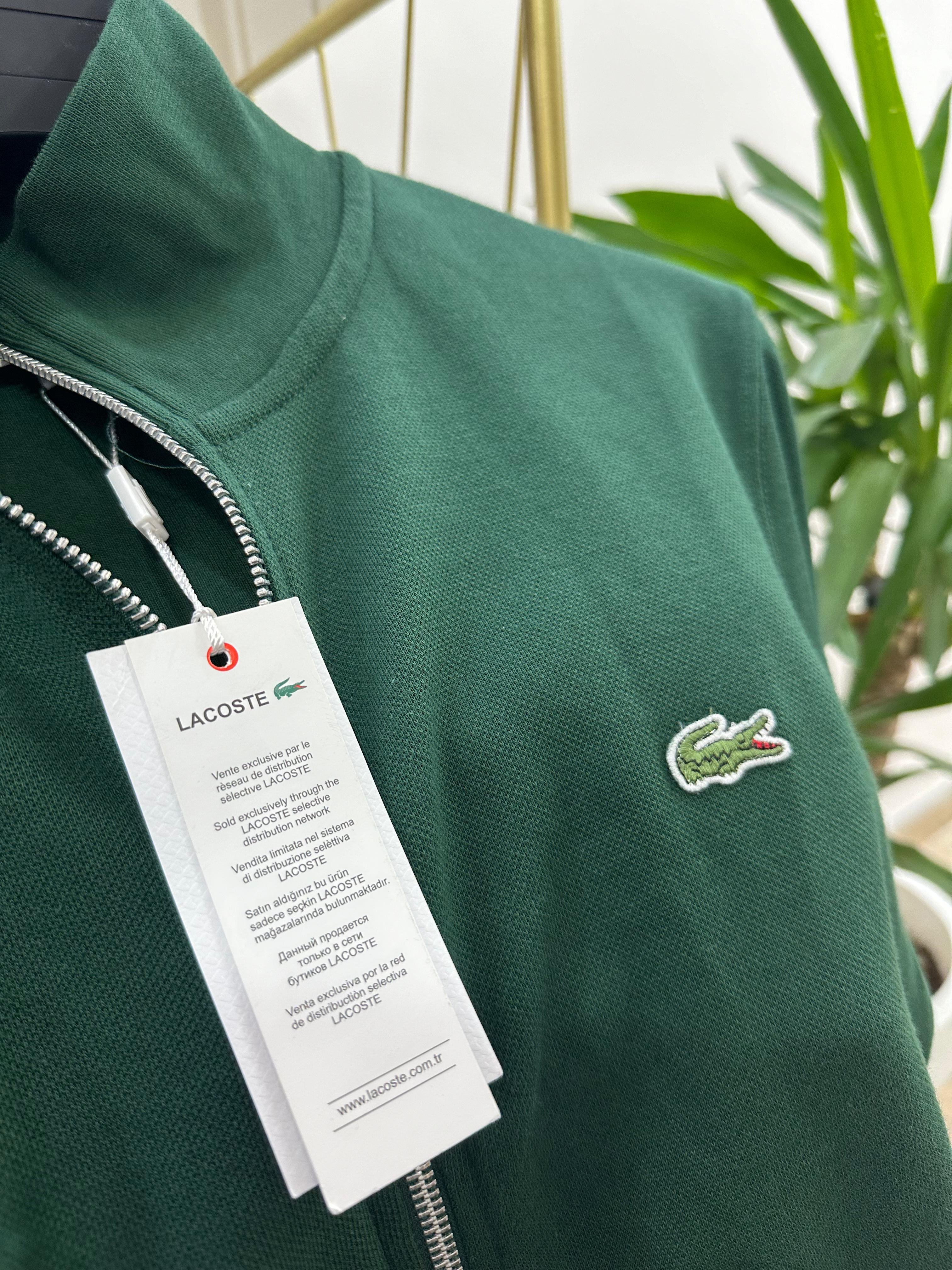 Lacoste Marka Yeşil Hırka