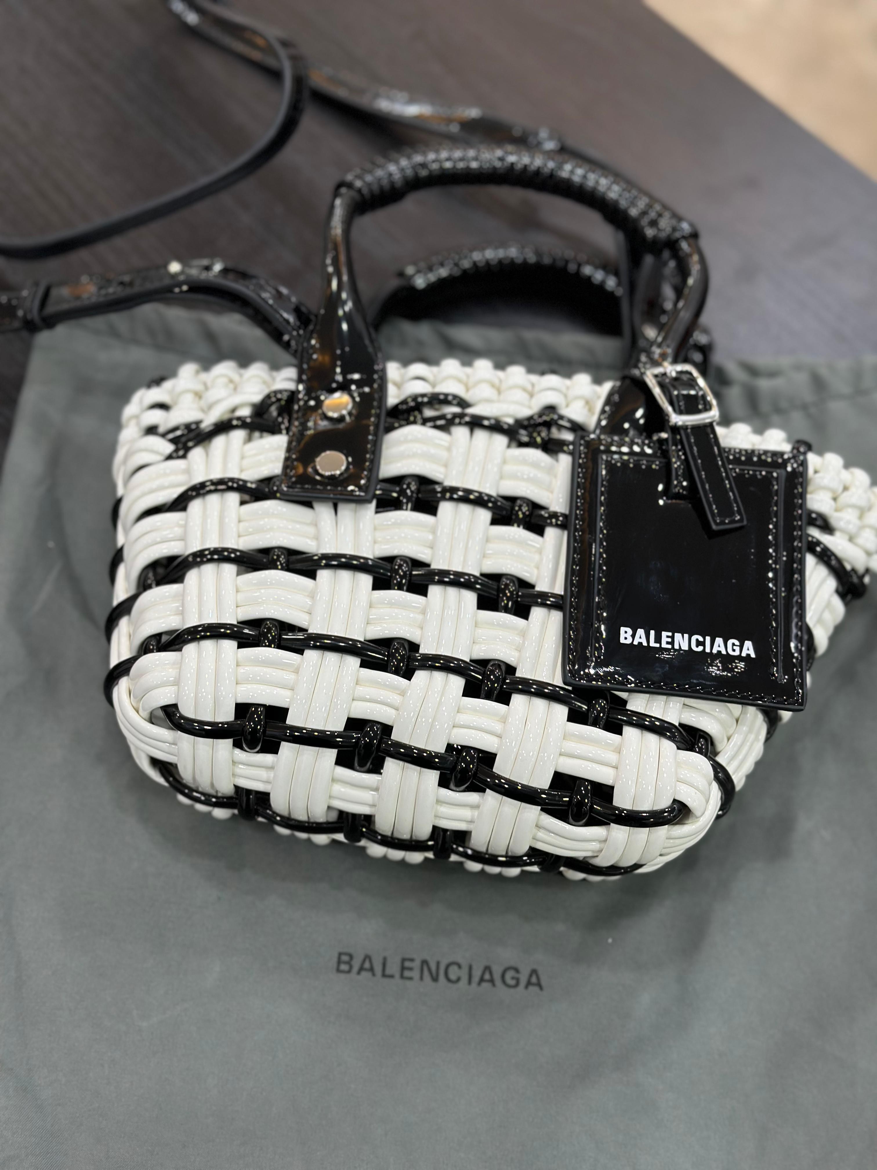 Balenciaga Bistro XXS Basket Tote Çanta