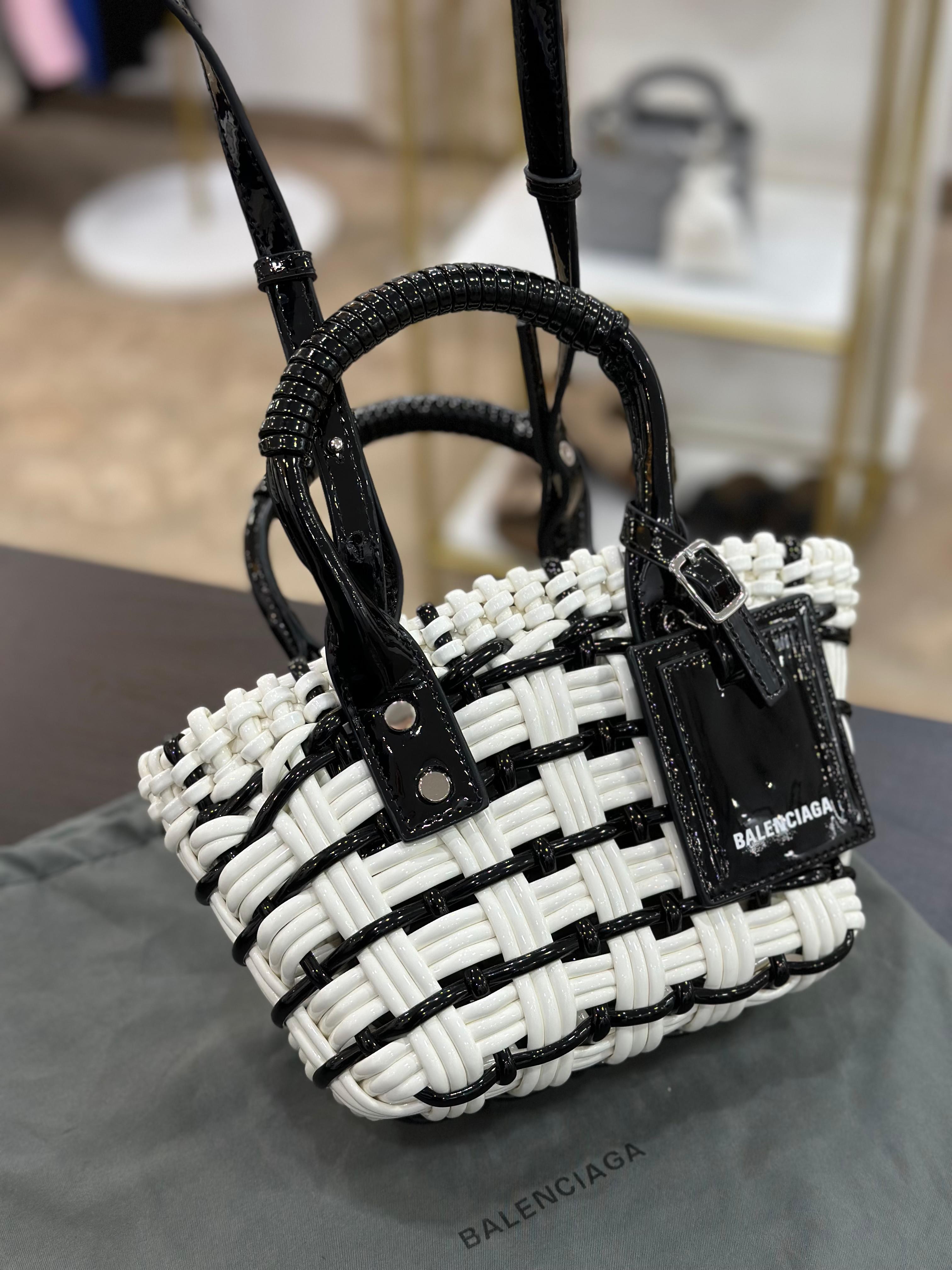 Balenciaga Bistro XXS Basket Tote Çanta