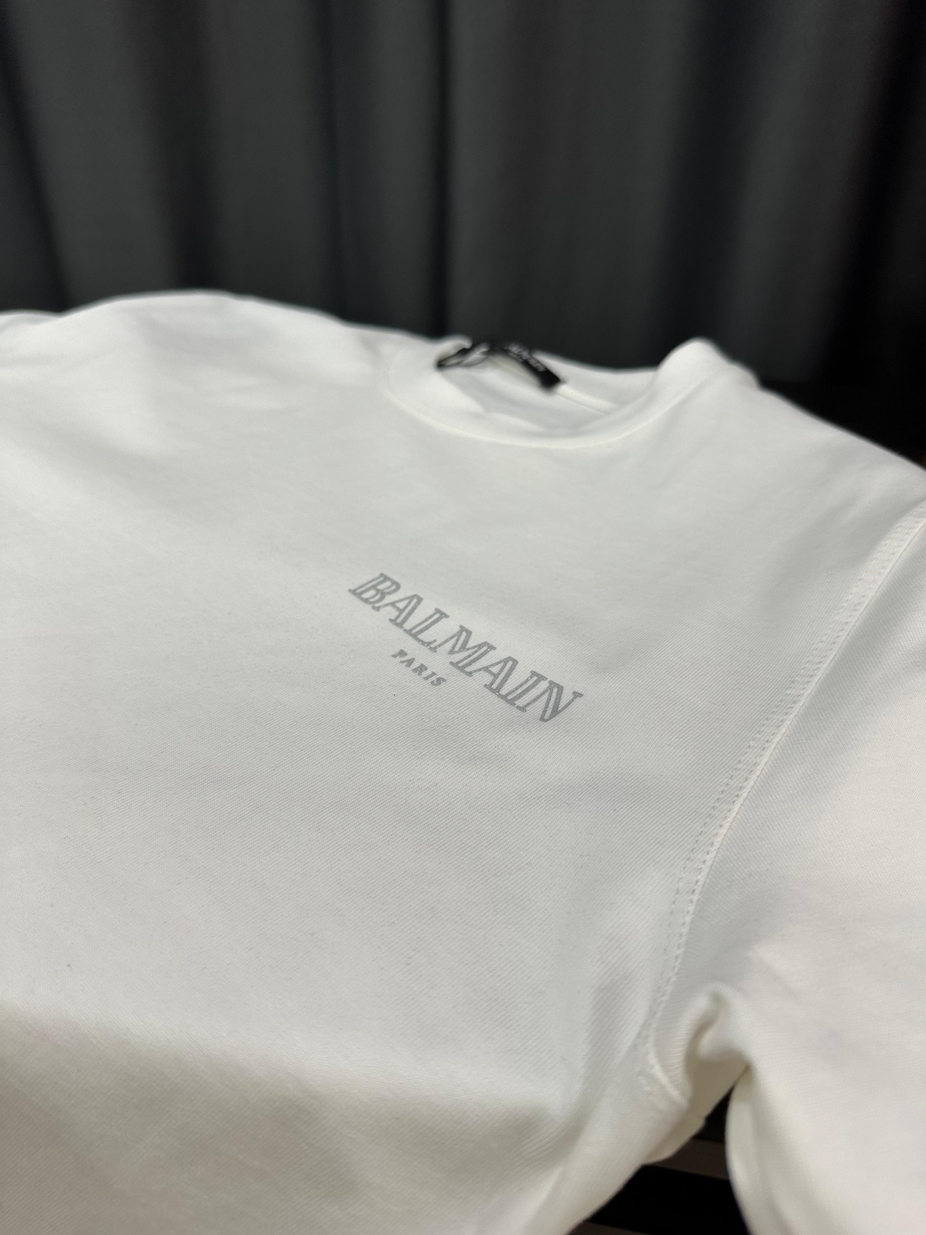 Balmaın Kabartma Baskı Logolu T-Shirt