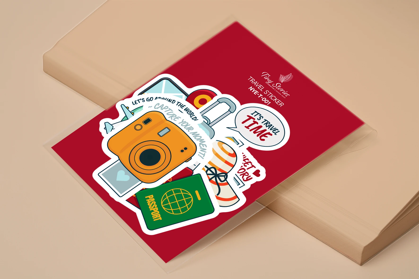 Travel Sticker - 7 Parça