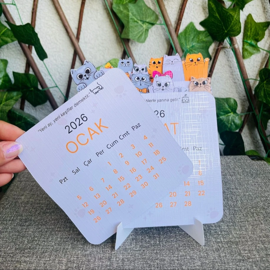 2026 Mini Çiçek Takvim