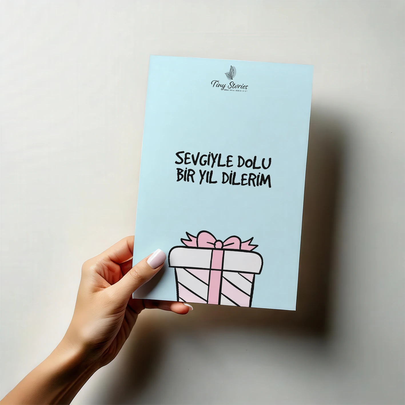 Doğum Günü Motto Kartı Kartpostal - 3 Adet