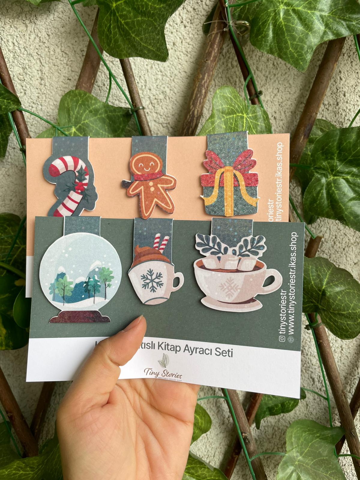 Mıknatıslı Kitap Ayracı Sonbahar Seti - 6 Adet