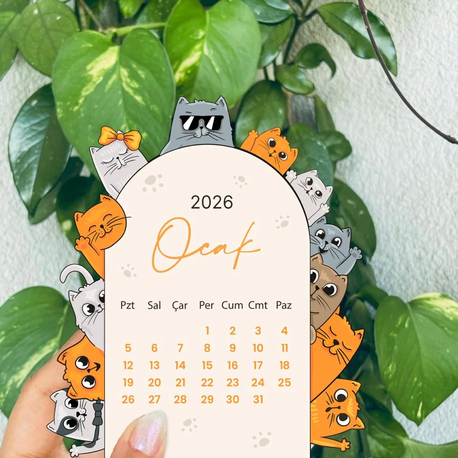 2026 Mini Çiçek Takvim