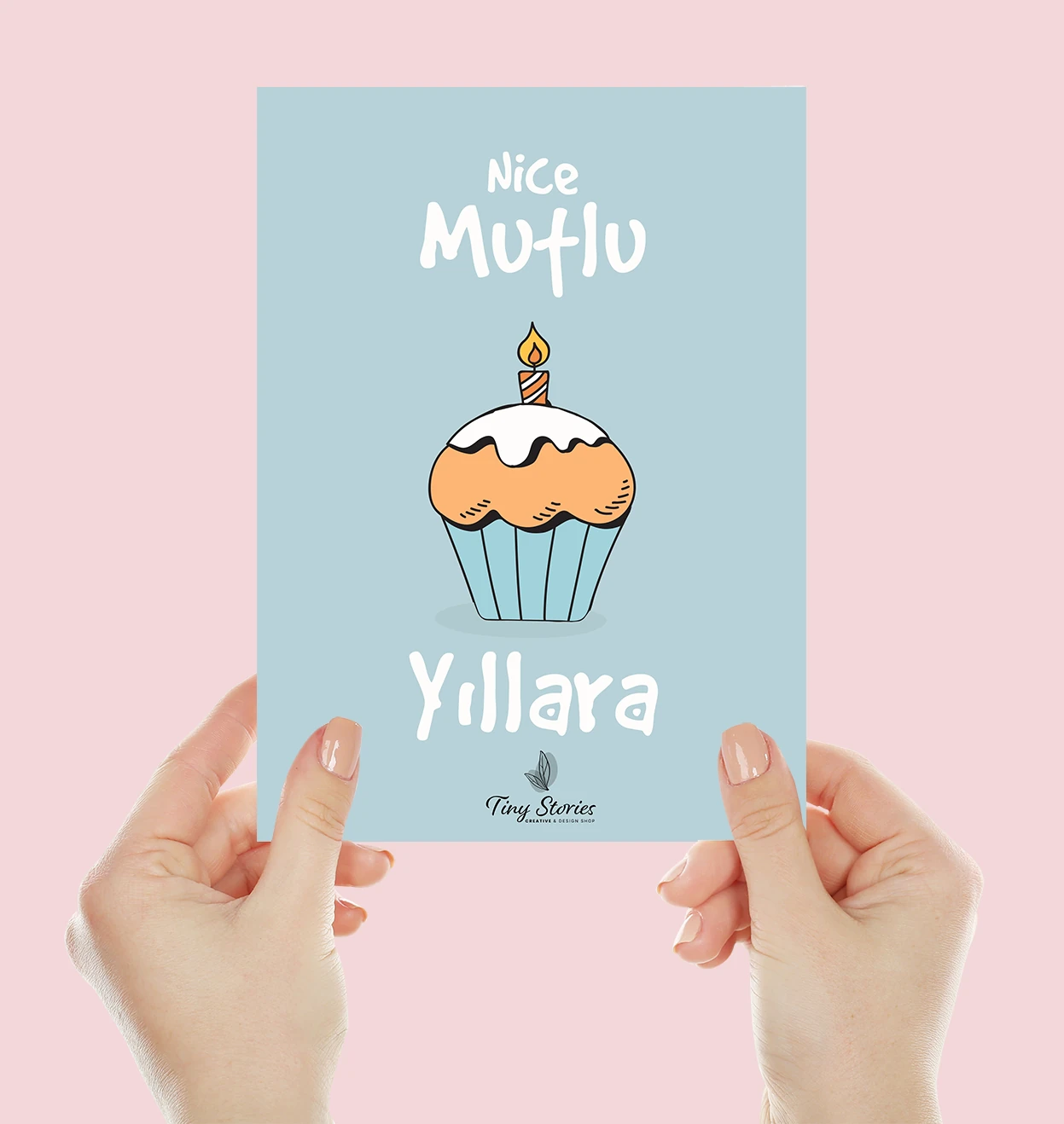 Doğum Günü Motto Kartı Kartpostal - 3 Adet