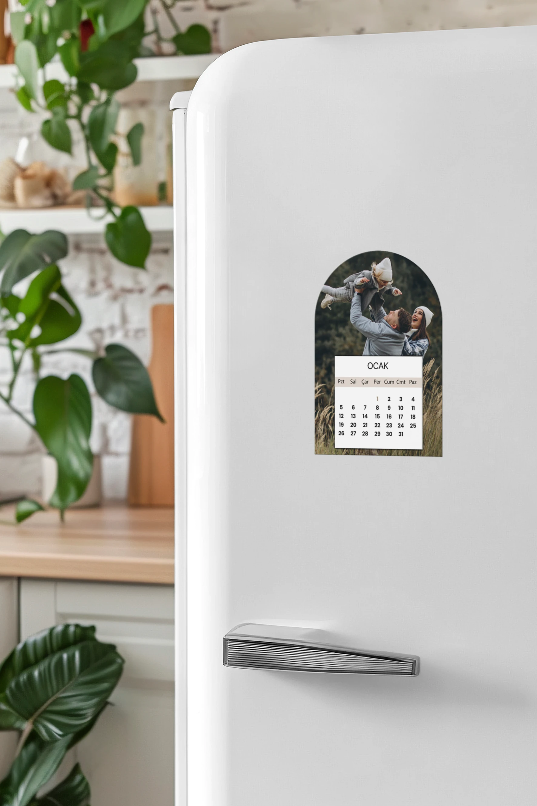 Magnet Takvim - 2026 - Kişiye Özel Magnet Takvim (Çek Kopart)