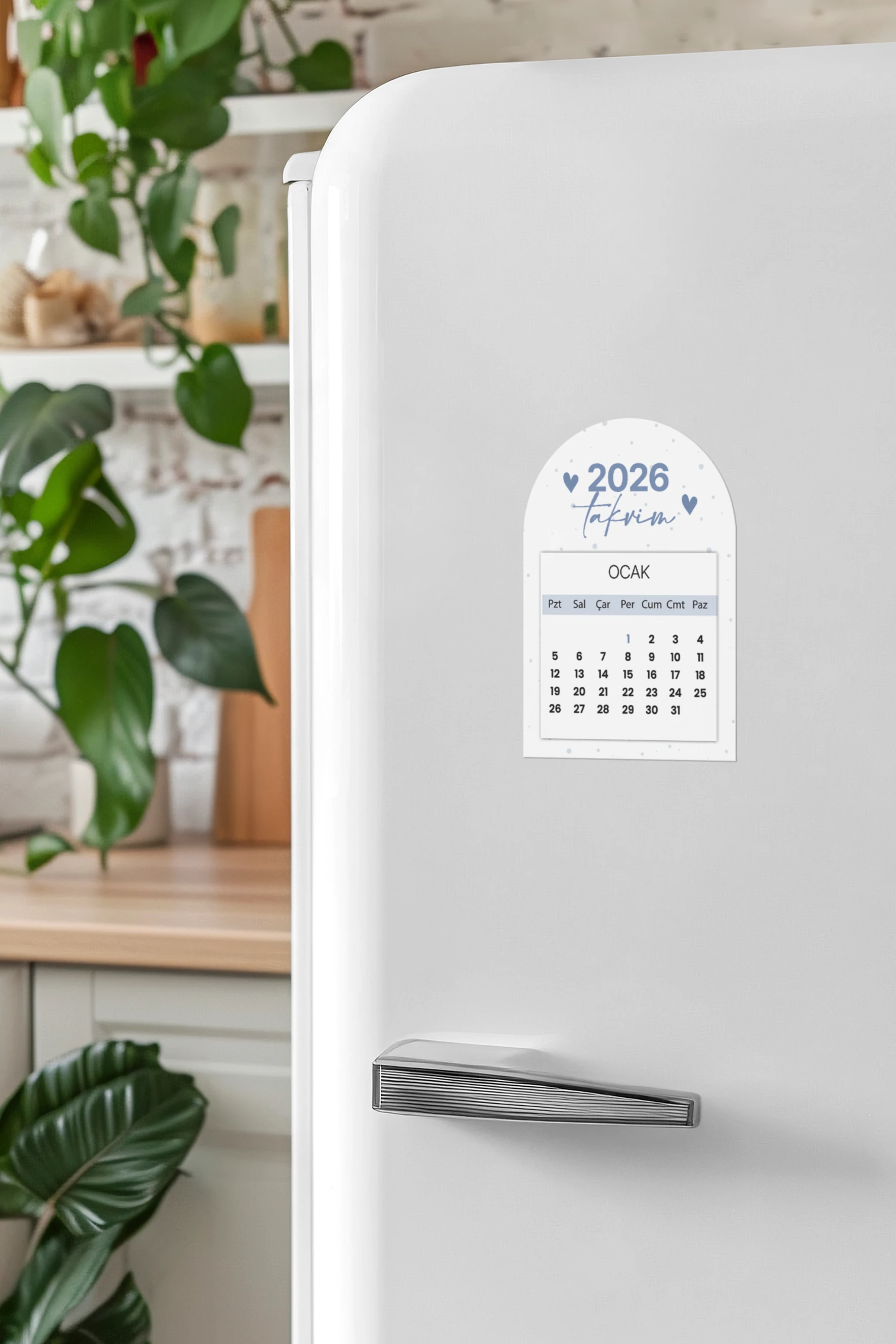 Magnet Takvim - 2026 - Magnet Takvim  (Çek Kopart)