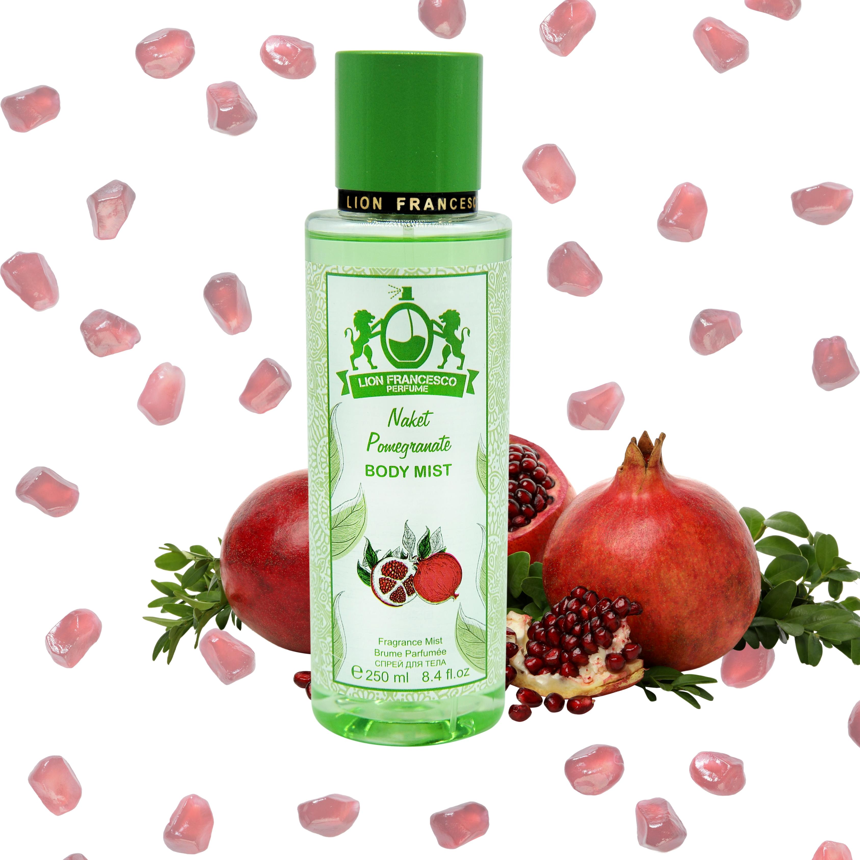 Lion Francesco Naket Pomegranate Body Mist 250ML