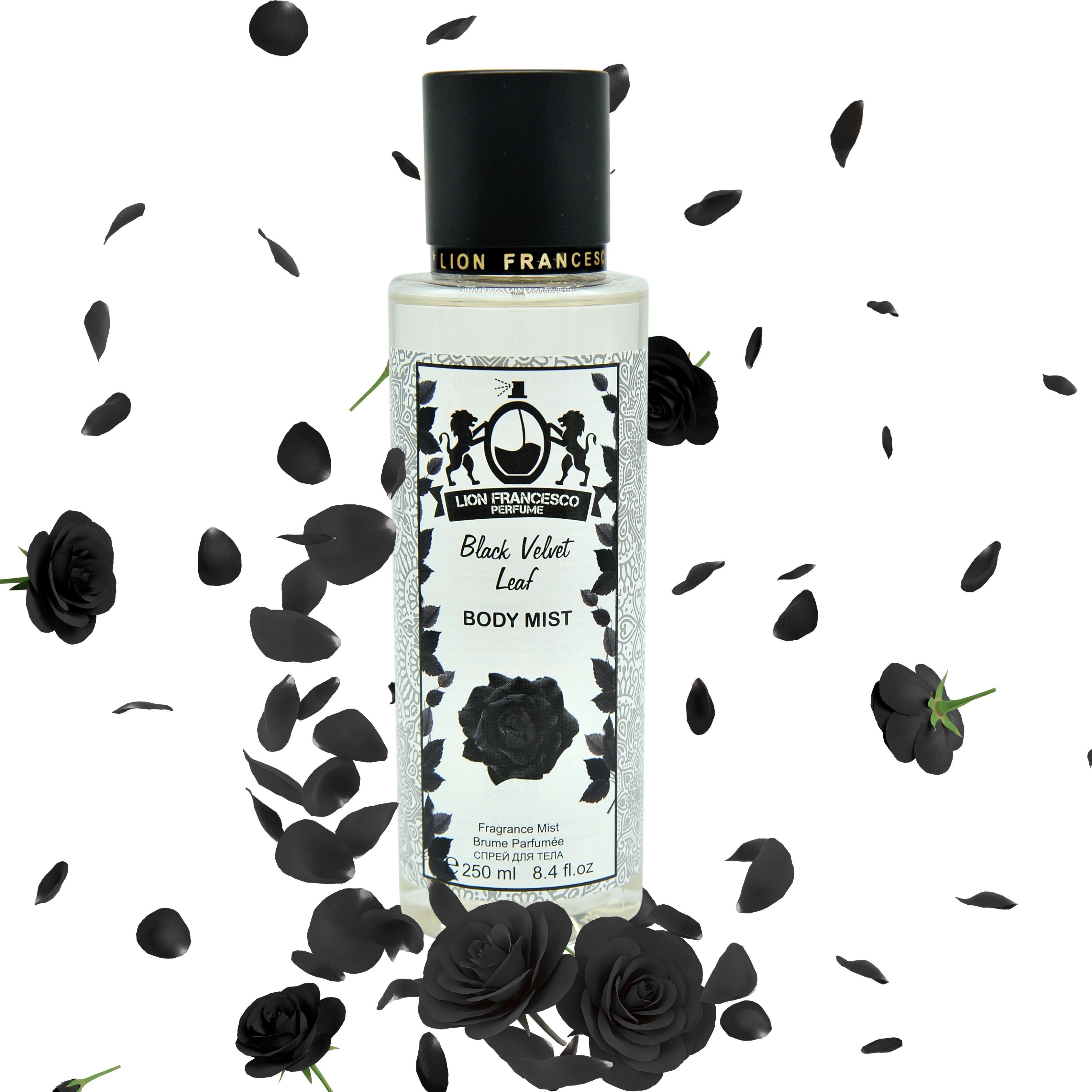 Lion Francesco Black Velvet Leaf Body Mist 250ML