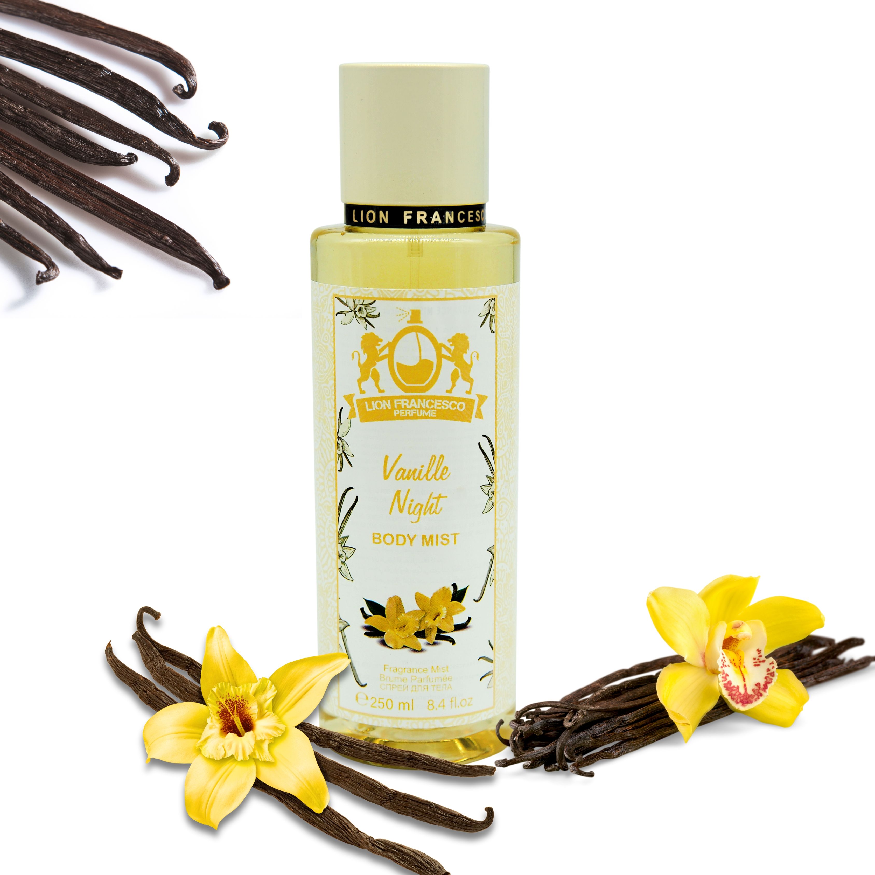 Lion Francesco Vanilla Night Body Mist 250ML