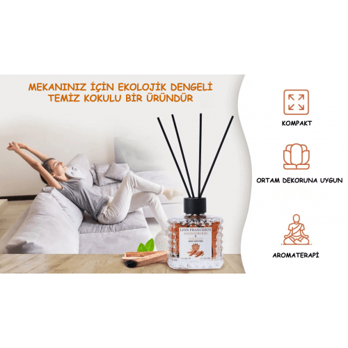 Sandalwood & Tobacco Bambu Çubuklu Oda Kokusu 150ML