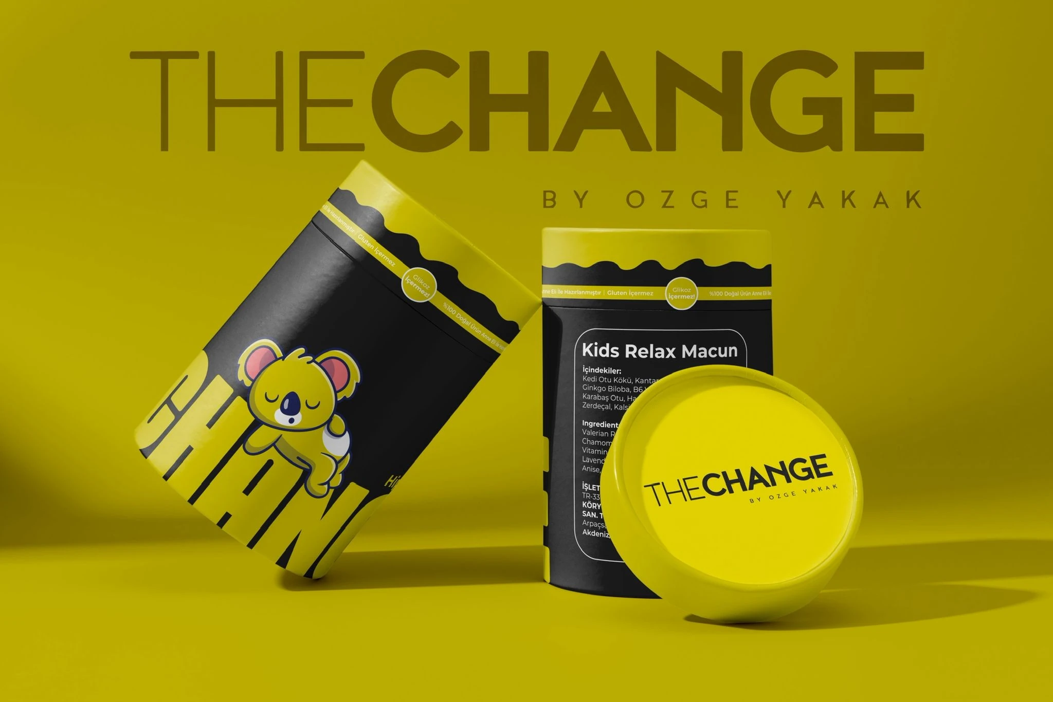 The Change Kids Relax Macun / Glutensiz Glukoz Şurubu İçermeyen % 100 Doğal