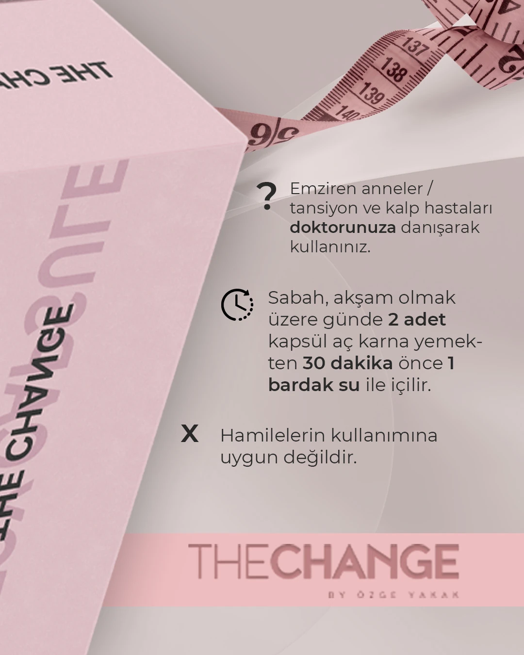 The Change Detox Capsule - Hafiflik Desteği 