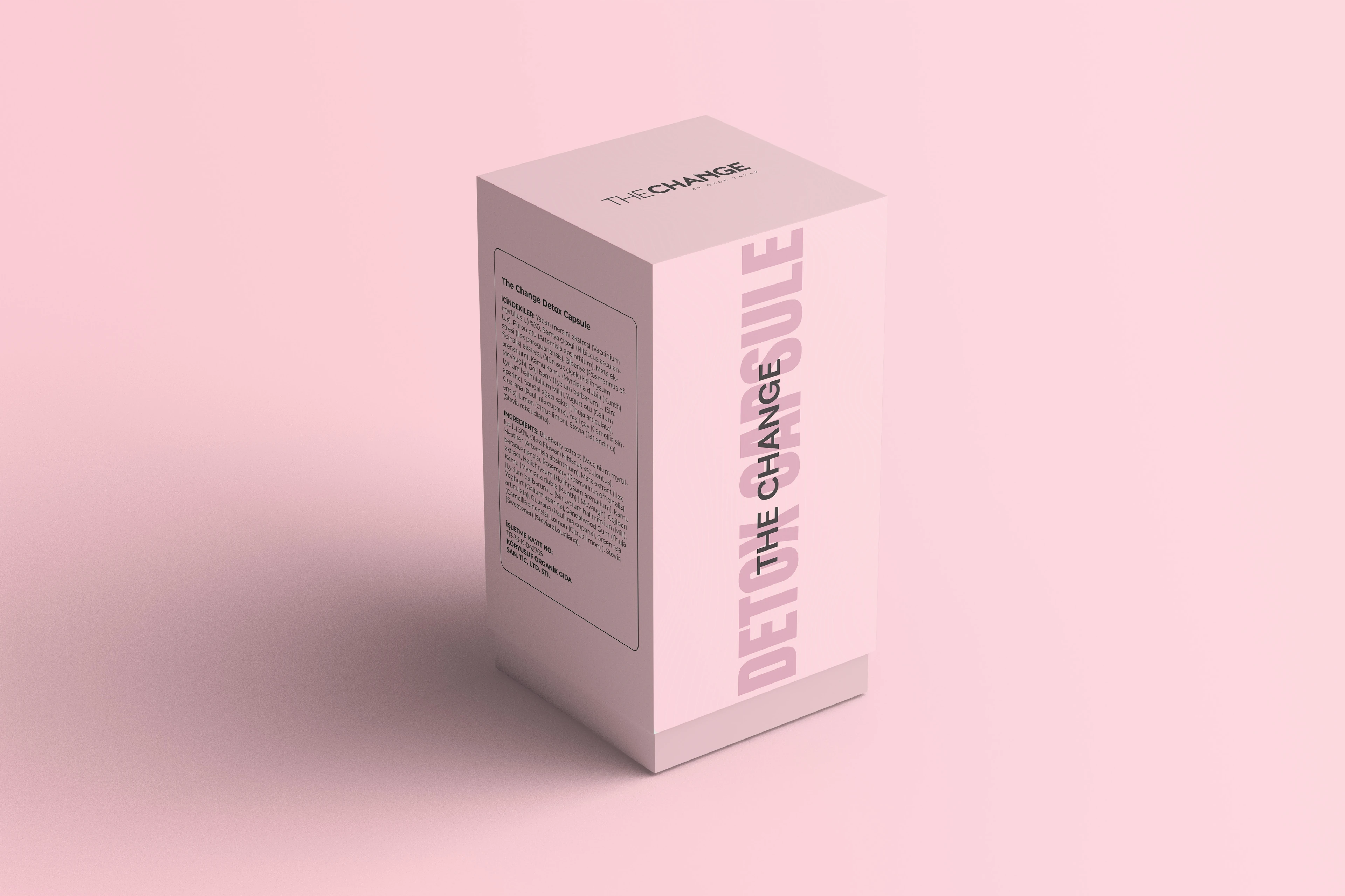 The Change Detox Capsule - Hafiflik Desteği 