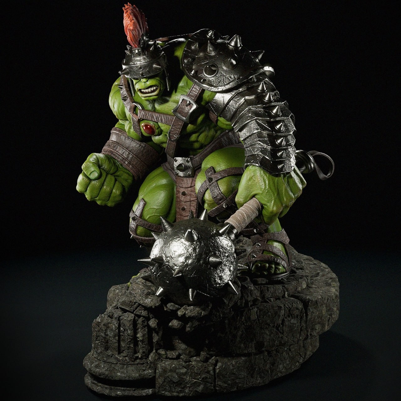 Gladiator Hulk Figür