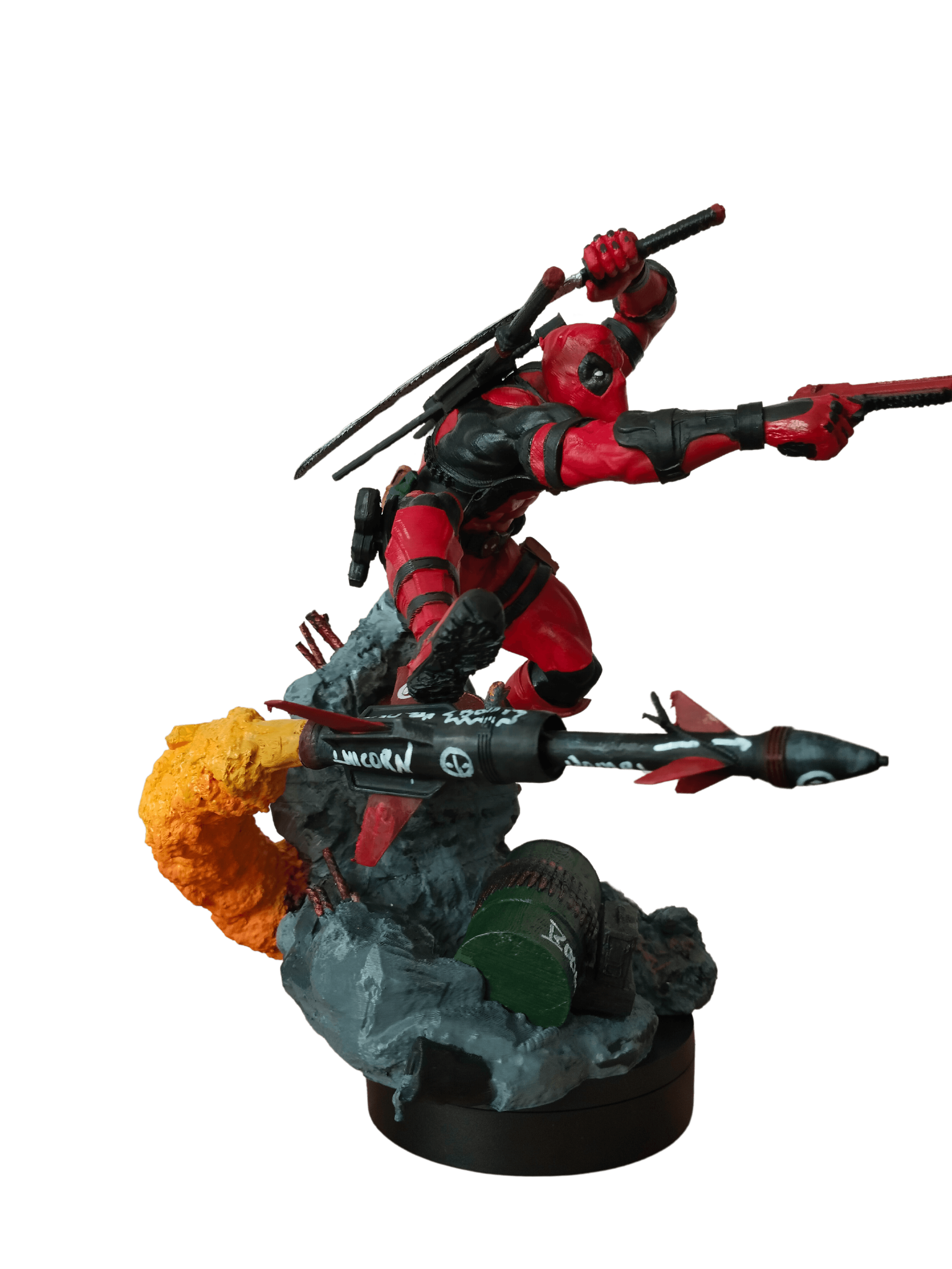 Deadpool Action Diorama