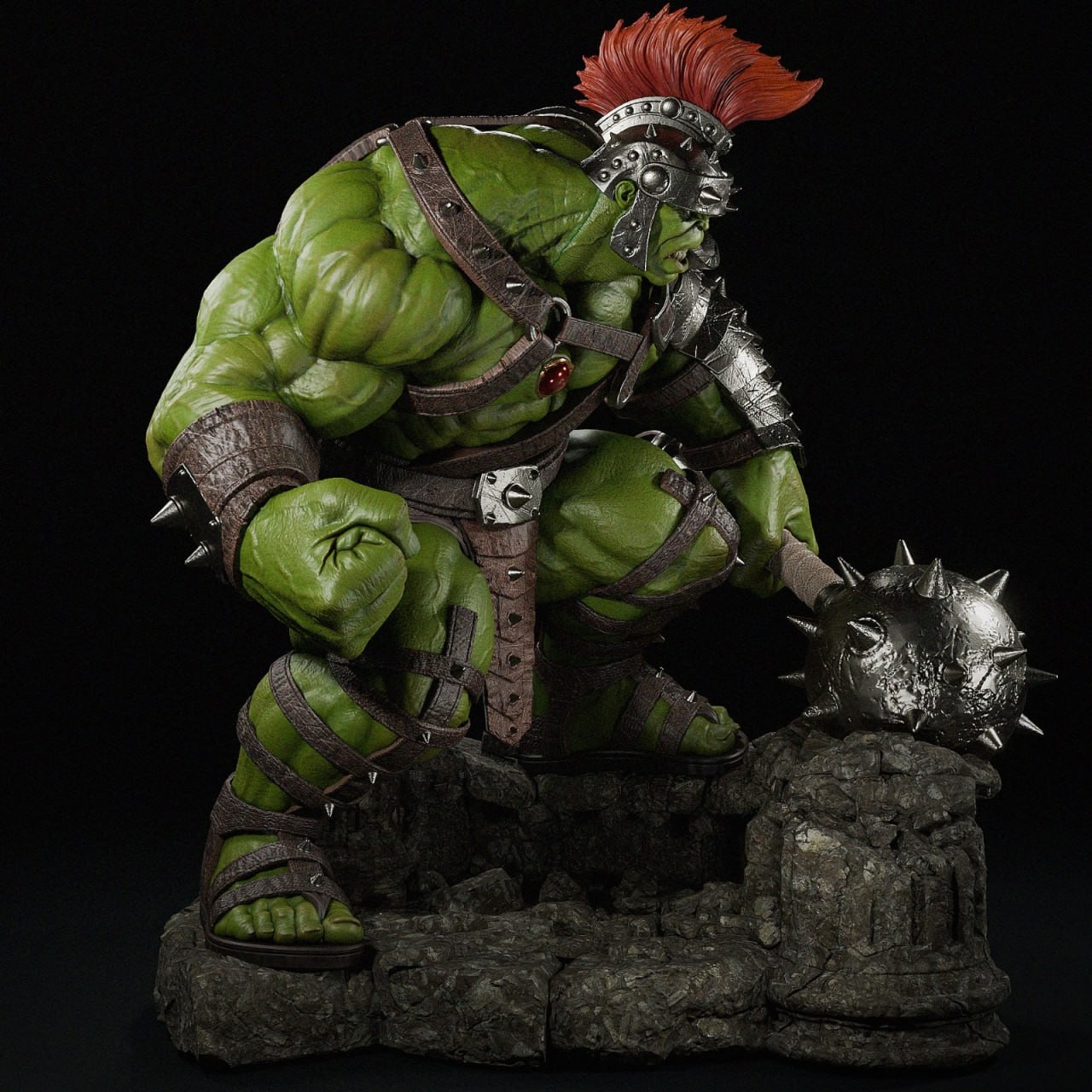 Gladiator Hulk Figür