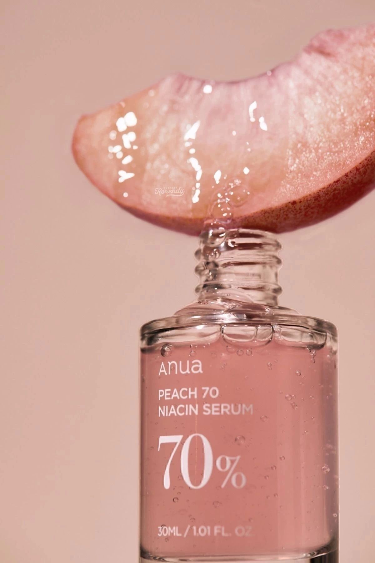 Peach 70% Niacinamide Serum Leke Geniş Gözenek Karşıtı Parlatıcı Şeftali Özlü Serum 30ml