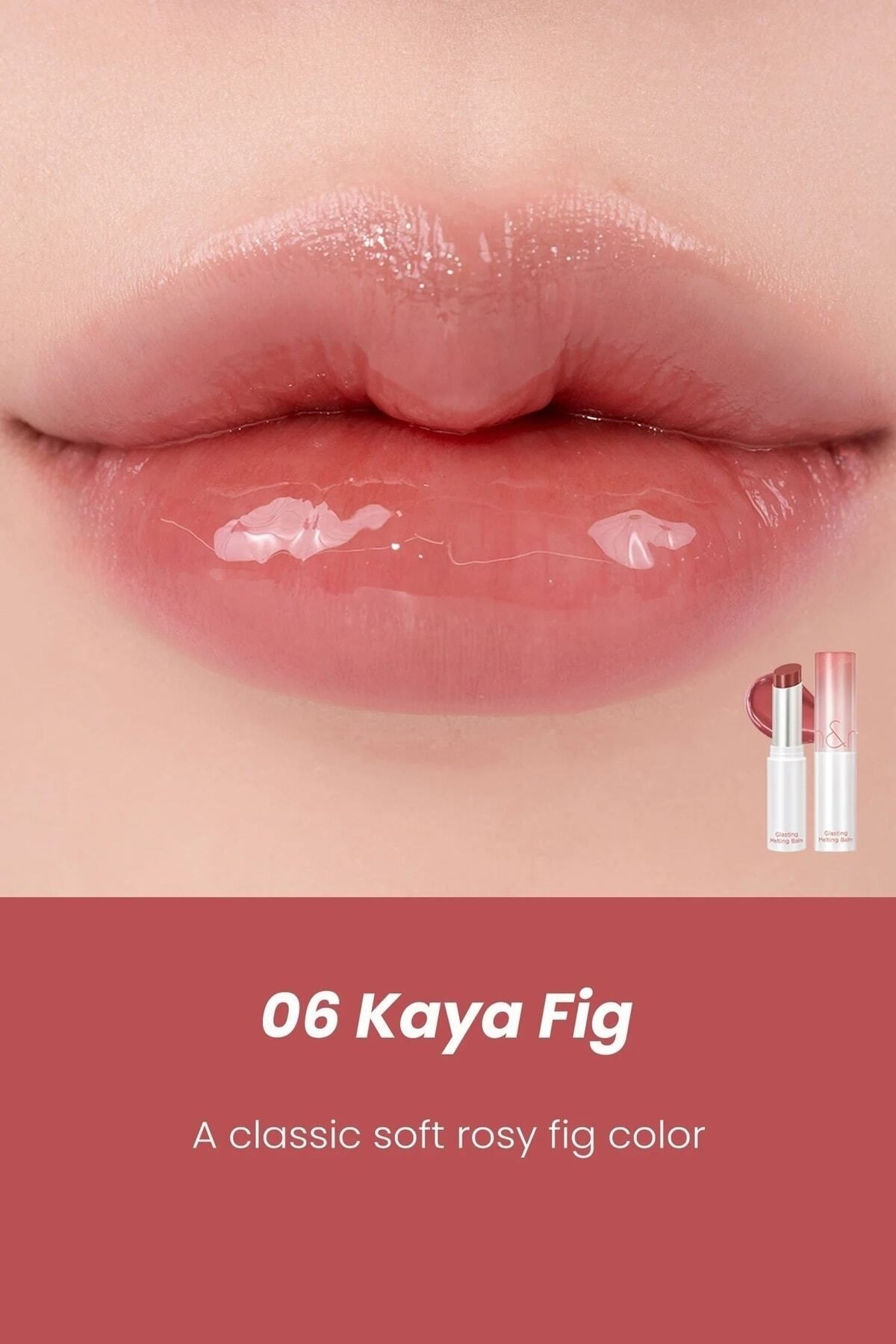Glasting Melting Balm Parlak Görünümlü Renk Veren Dudak Balmı 06 Kaya Fig