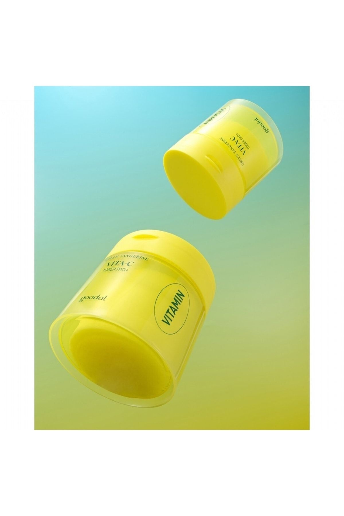 Green Tangerine Vita C Toner Pad-yeşil Mandalina Özlü Aydınlatıcı & Leke Karşıtı Tonik Ped (70 ADET)