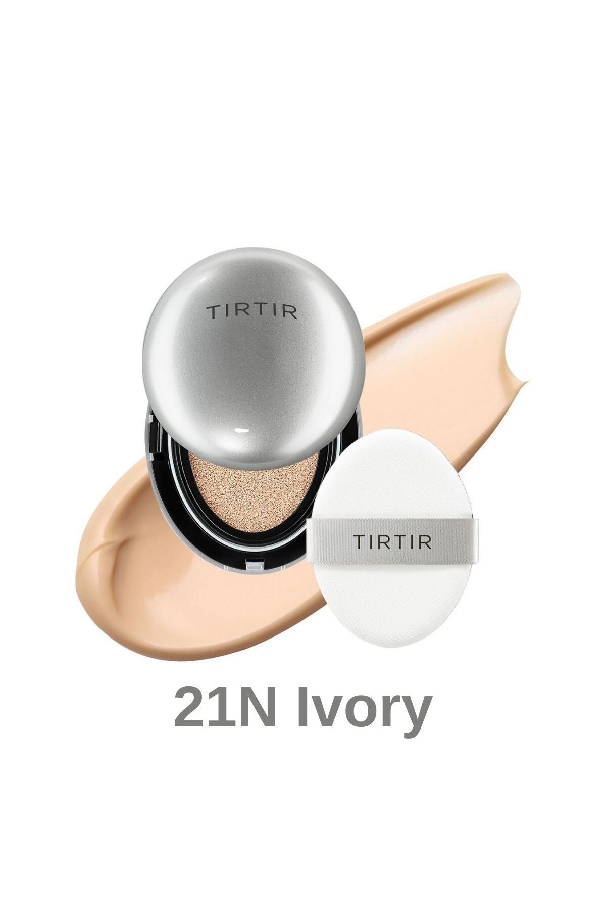 TIRTIR Mask Fit Aura Silver Cushion Fondöten 21N Ivory 18gr