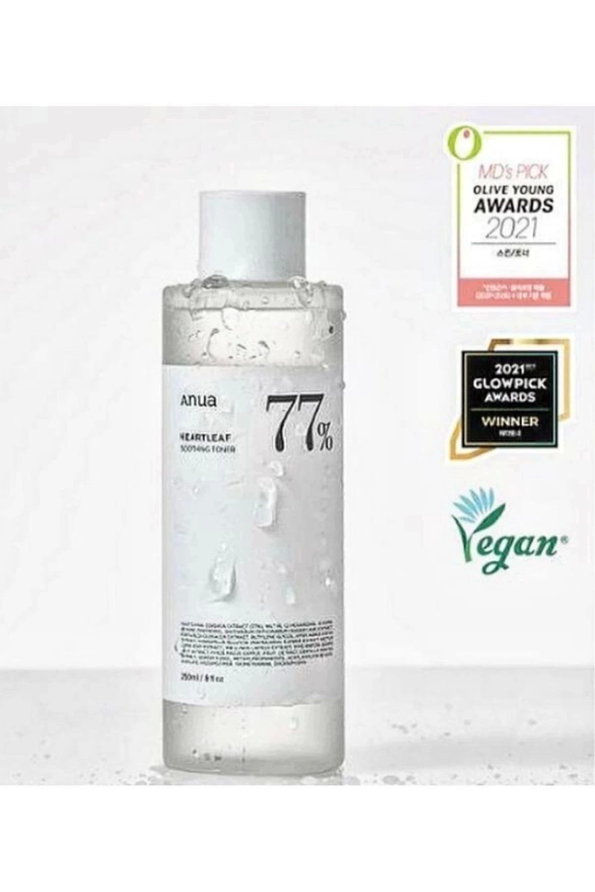 Heartleaf 77% Soothing  Nem Cilt Işıltısı Toner 250ml