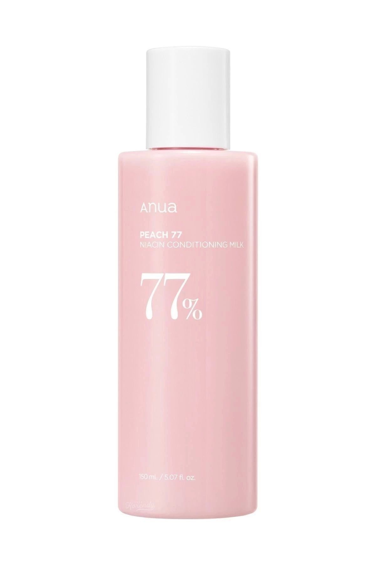 Peach 77% Niacin Conditioning Milk (KORENDY) Yağlandırmadan Nemlendiren Şeftali Parlatıcı Süt 150ml