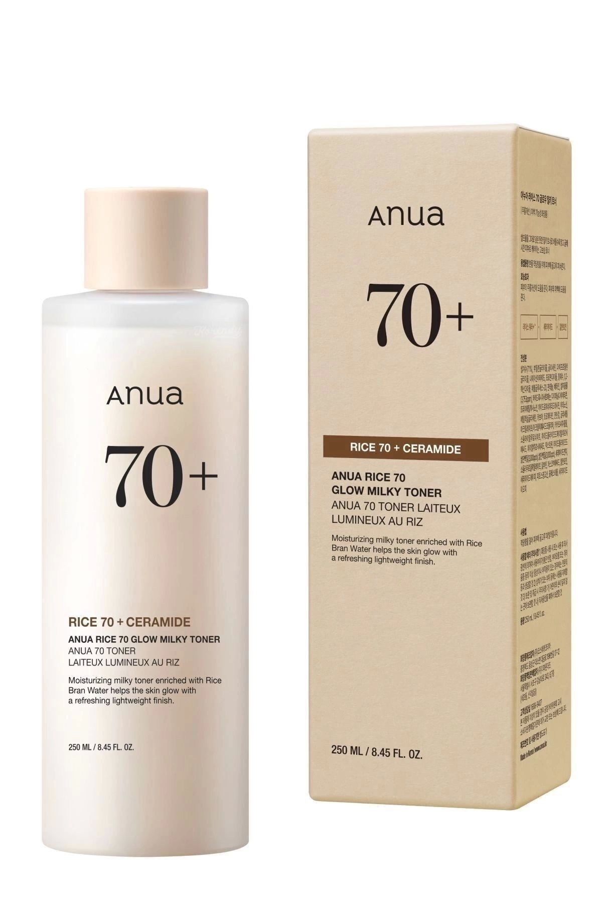 Rice 70 Glow Milky Toner Leke Karşıtı Parlatıcı Pirinçli Süt Dokulu Tonik 250ml