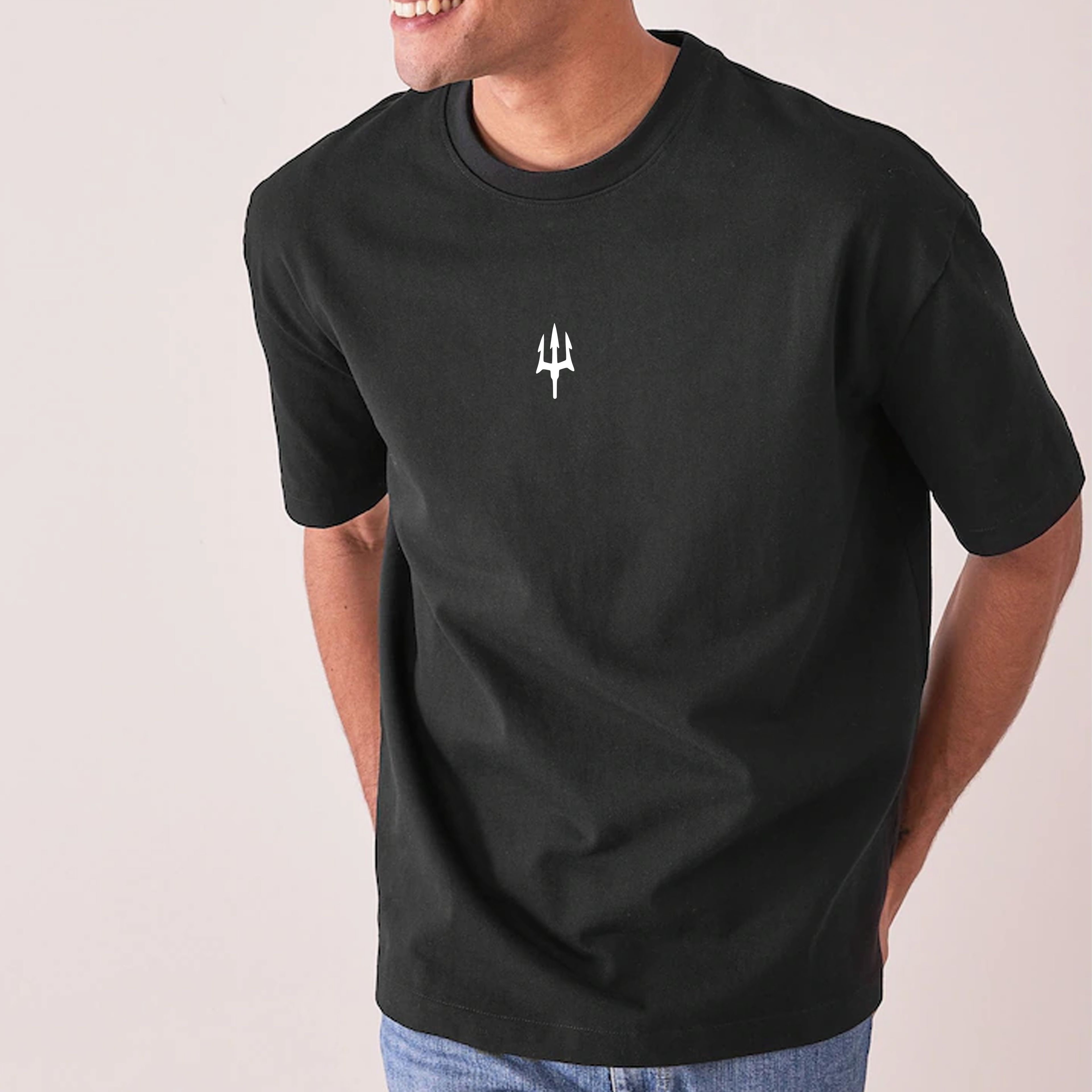 Siyah Poseidon T-shirt