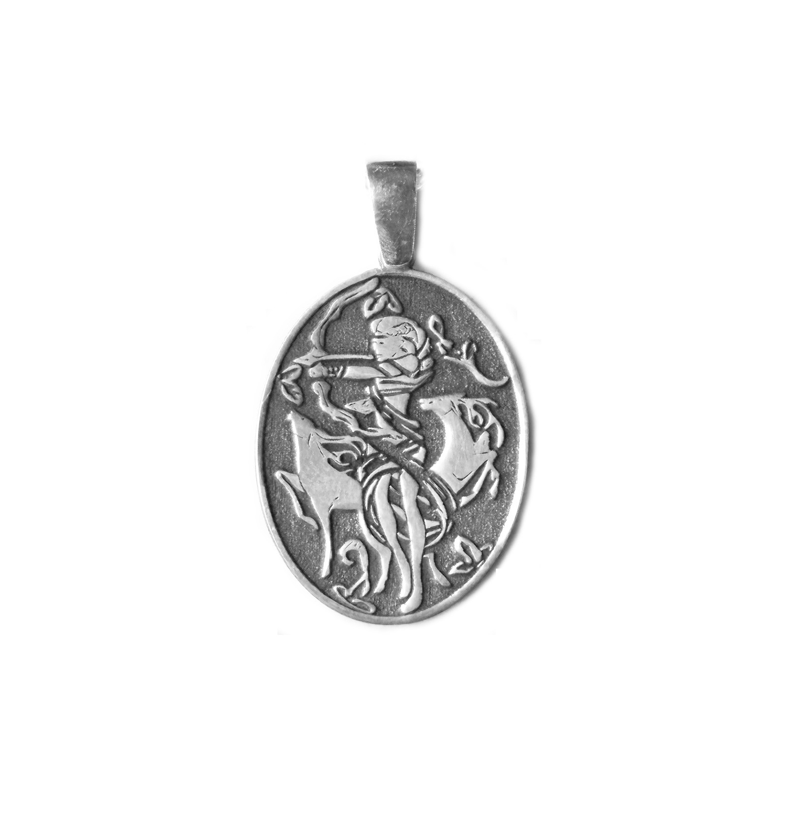 925 Ayar Gümüş -  Artemis Kolye Ucu