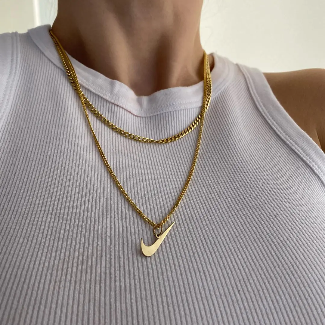 Nike Swoosh Necklace