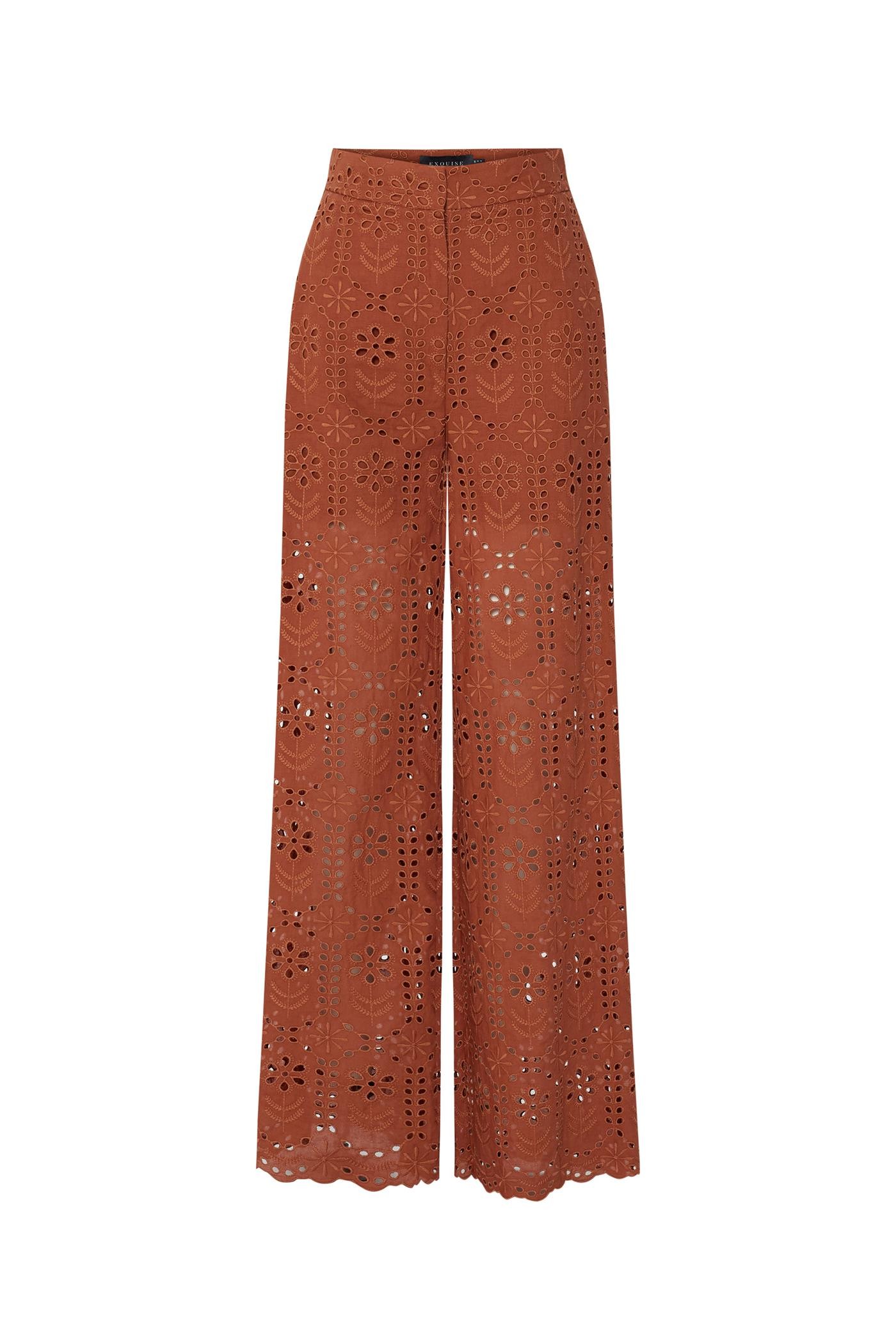 Tan Lace Pants