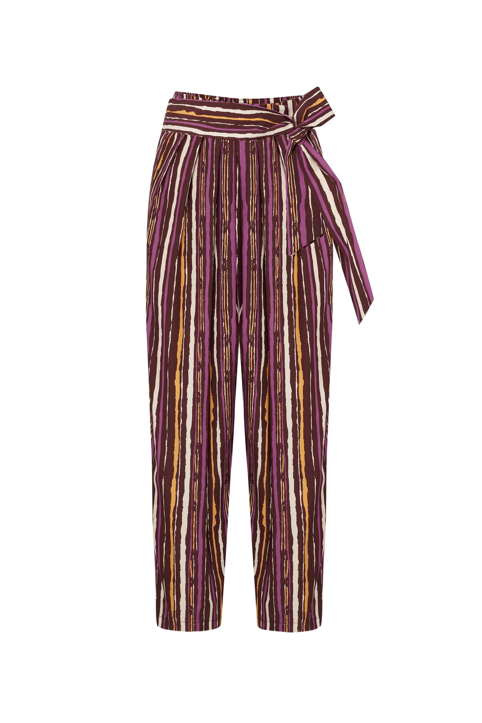 Purple Ethnic Trousers