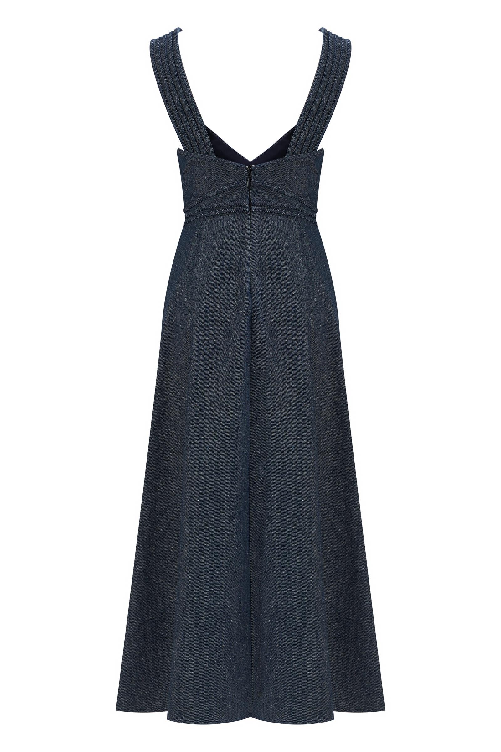 Denim Elbise
