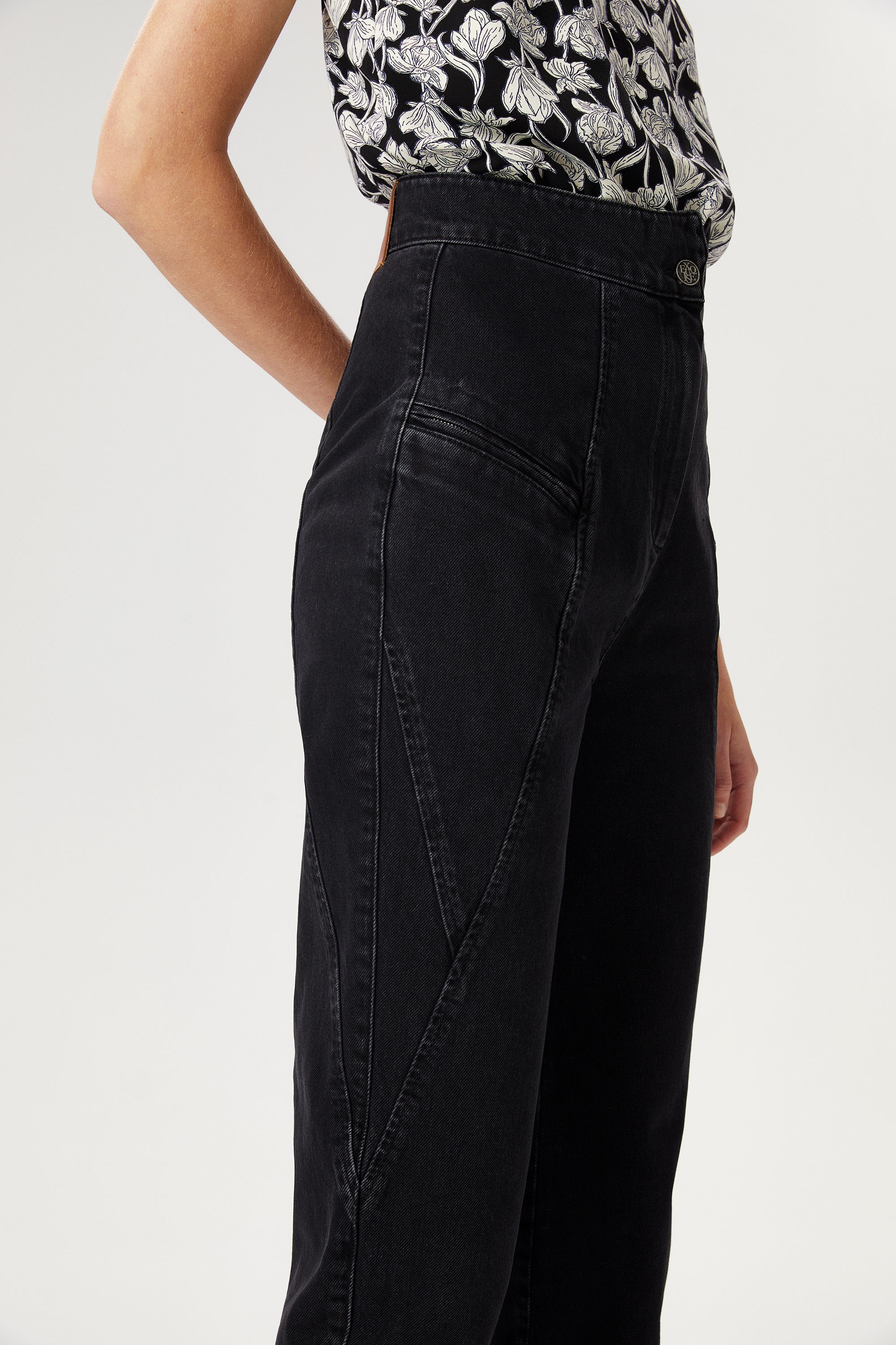 High-Waisted Mom Jean