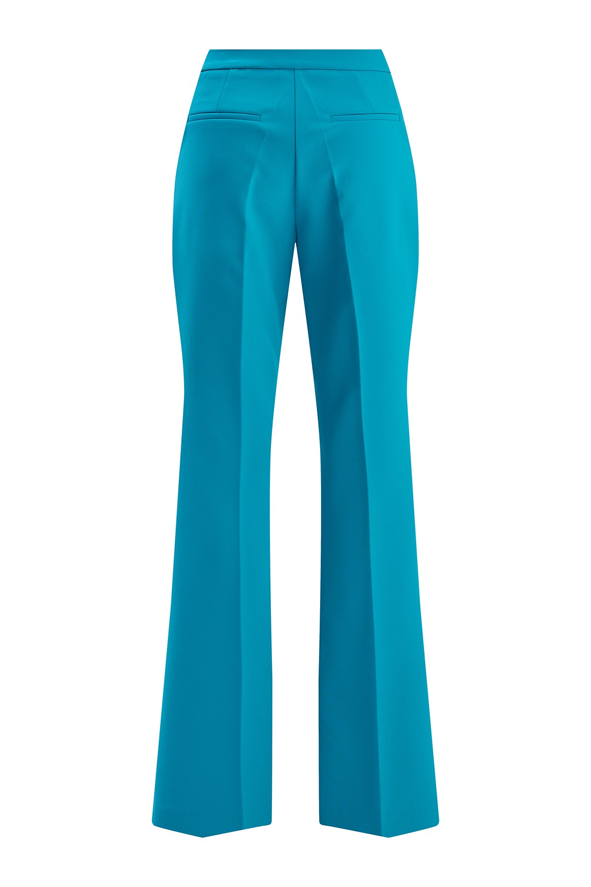 Turquoise High Waist Pants