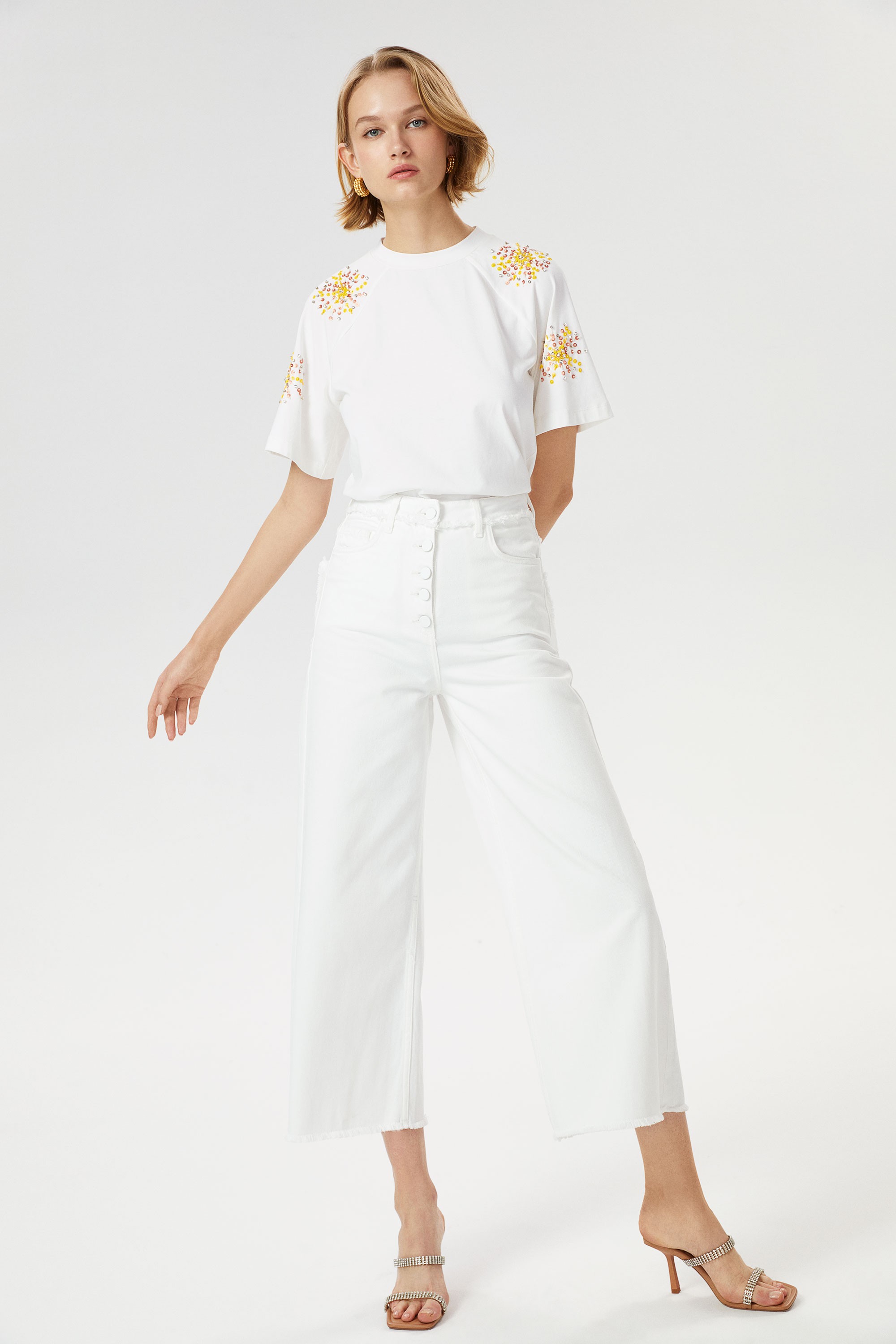 High-Waisted Palazzo Pants