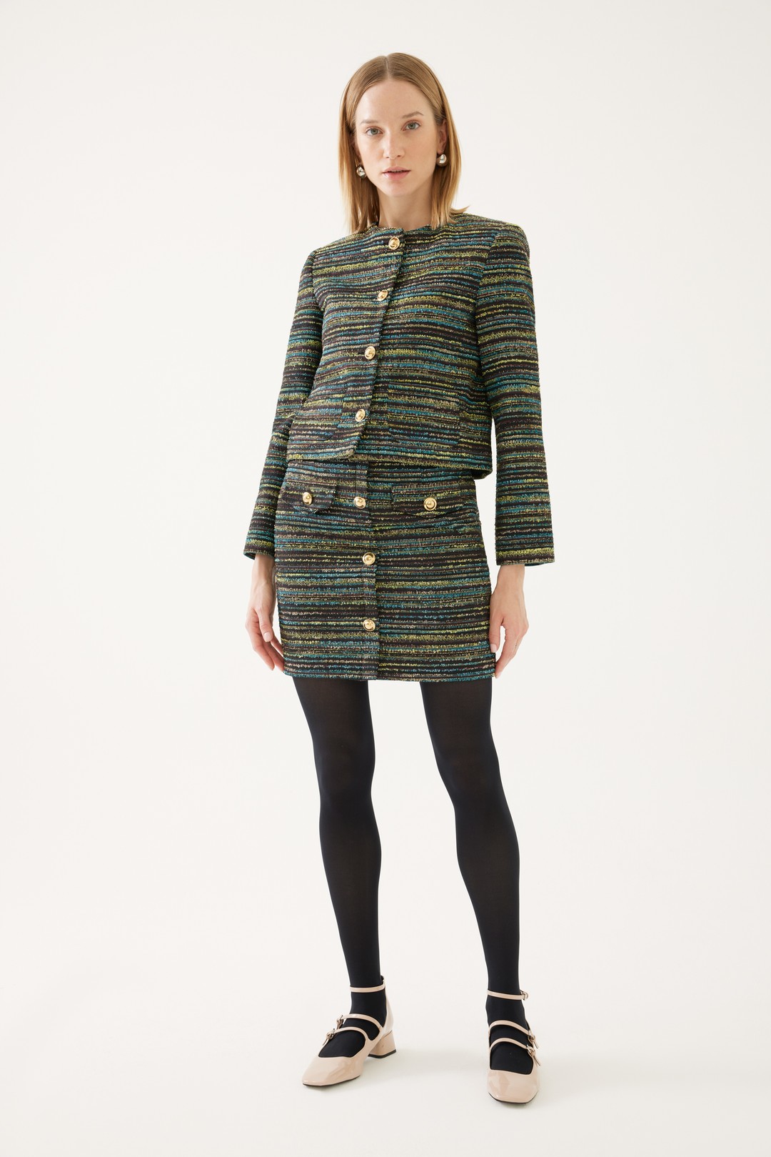 Tweed Skirt 1