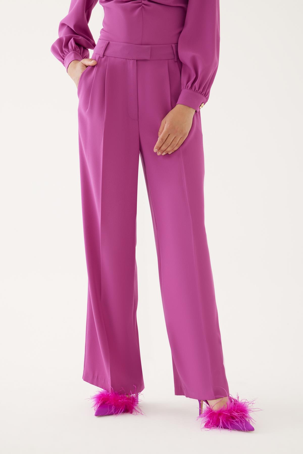 Bougainvillea Fabric Pants