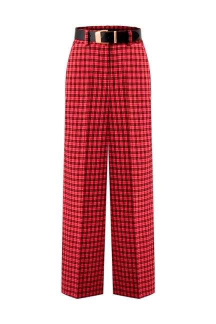 Belted Wide Leg Trousers 1