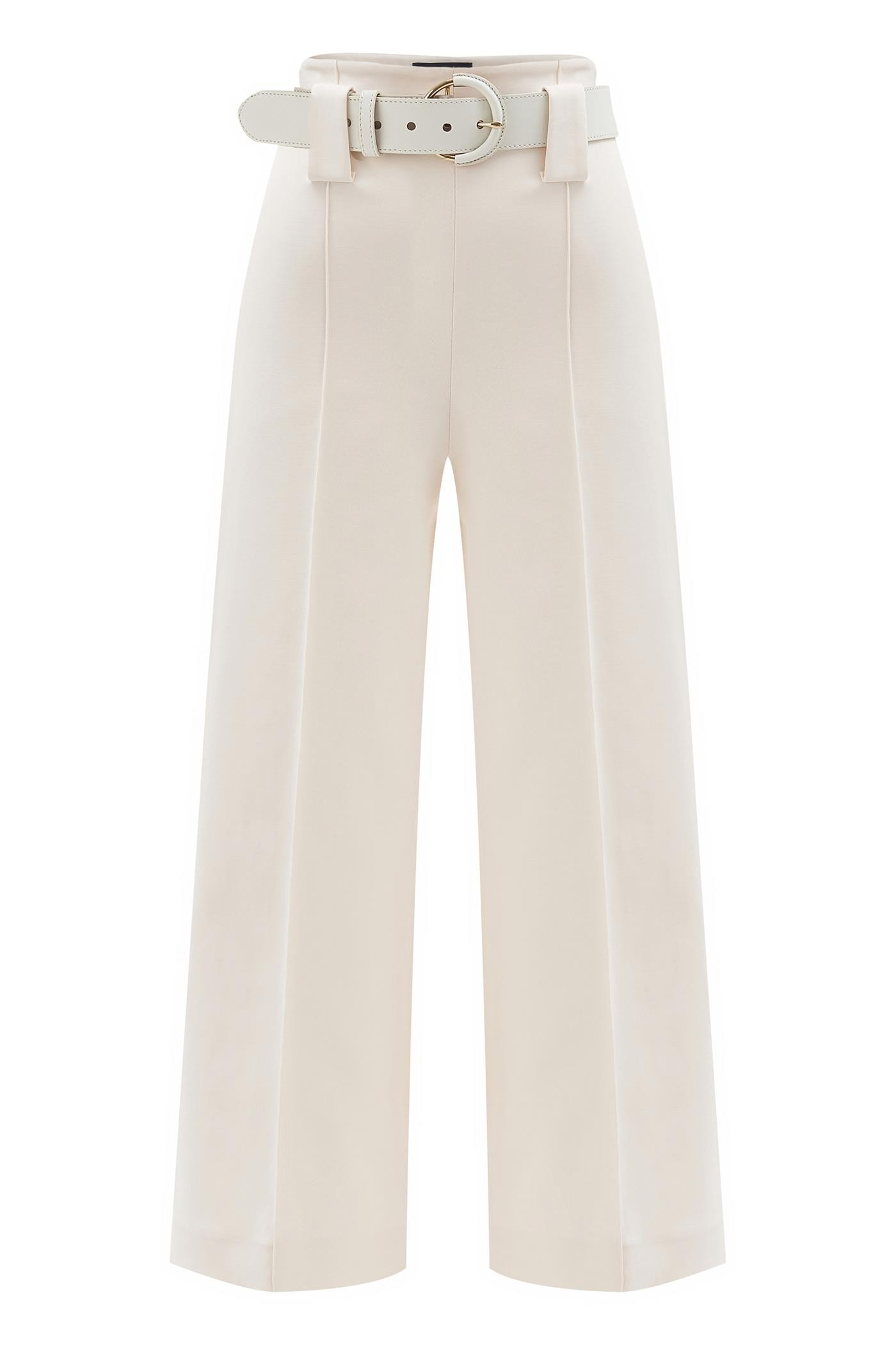 Belted Palazzo Pants