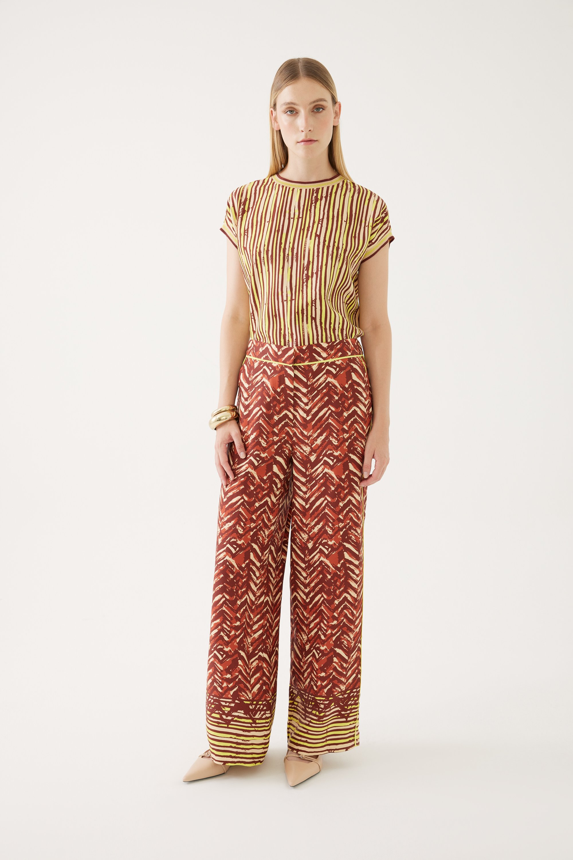 Intricate Patterned Pants