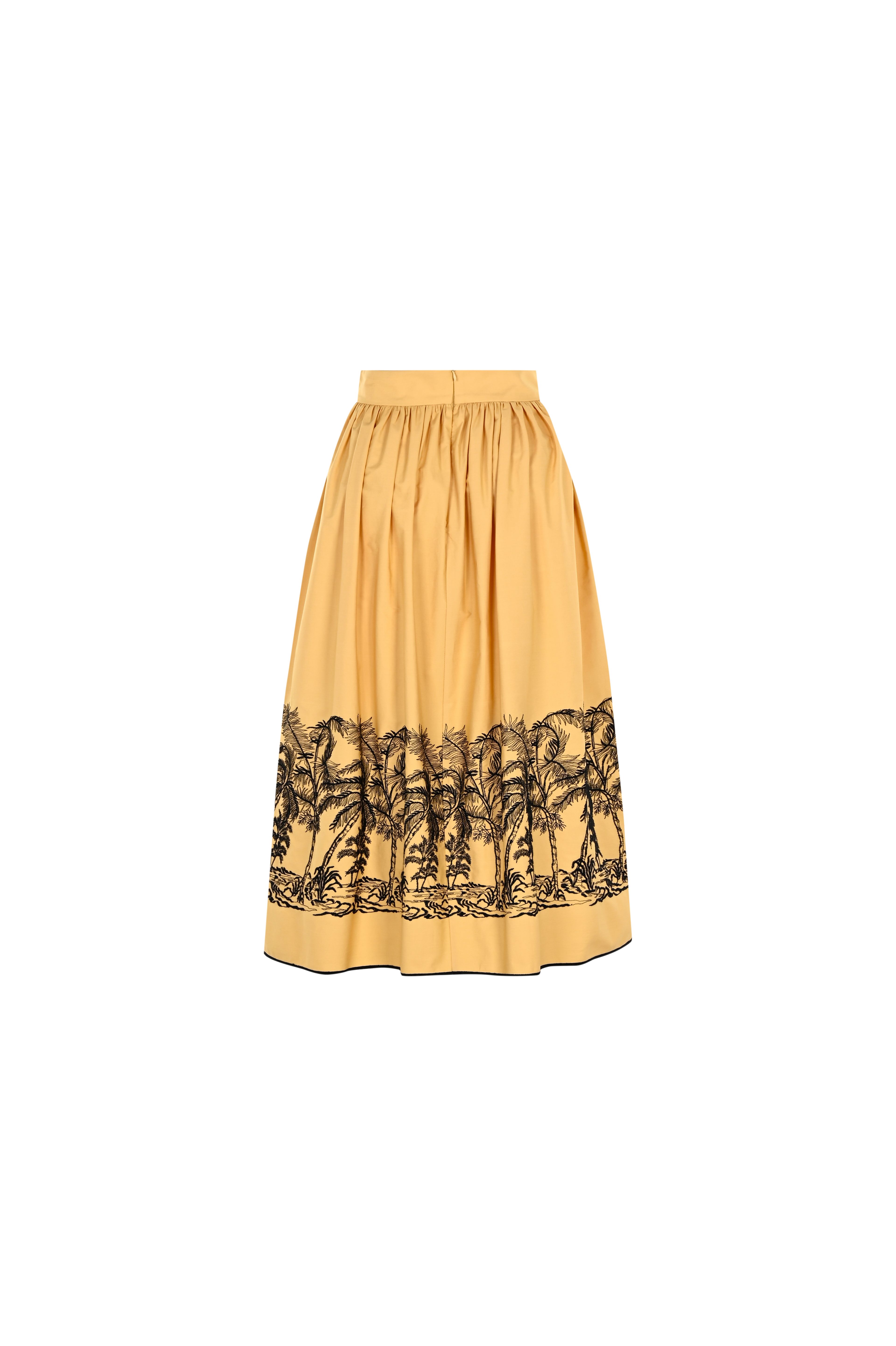 Chic High-Waist Pleated Skirt