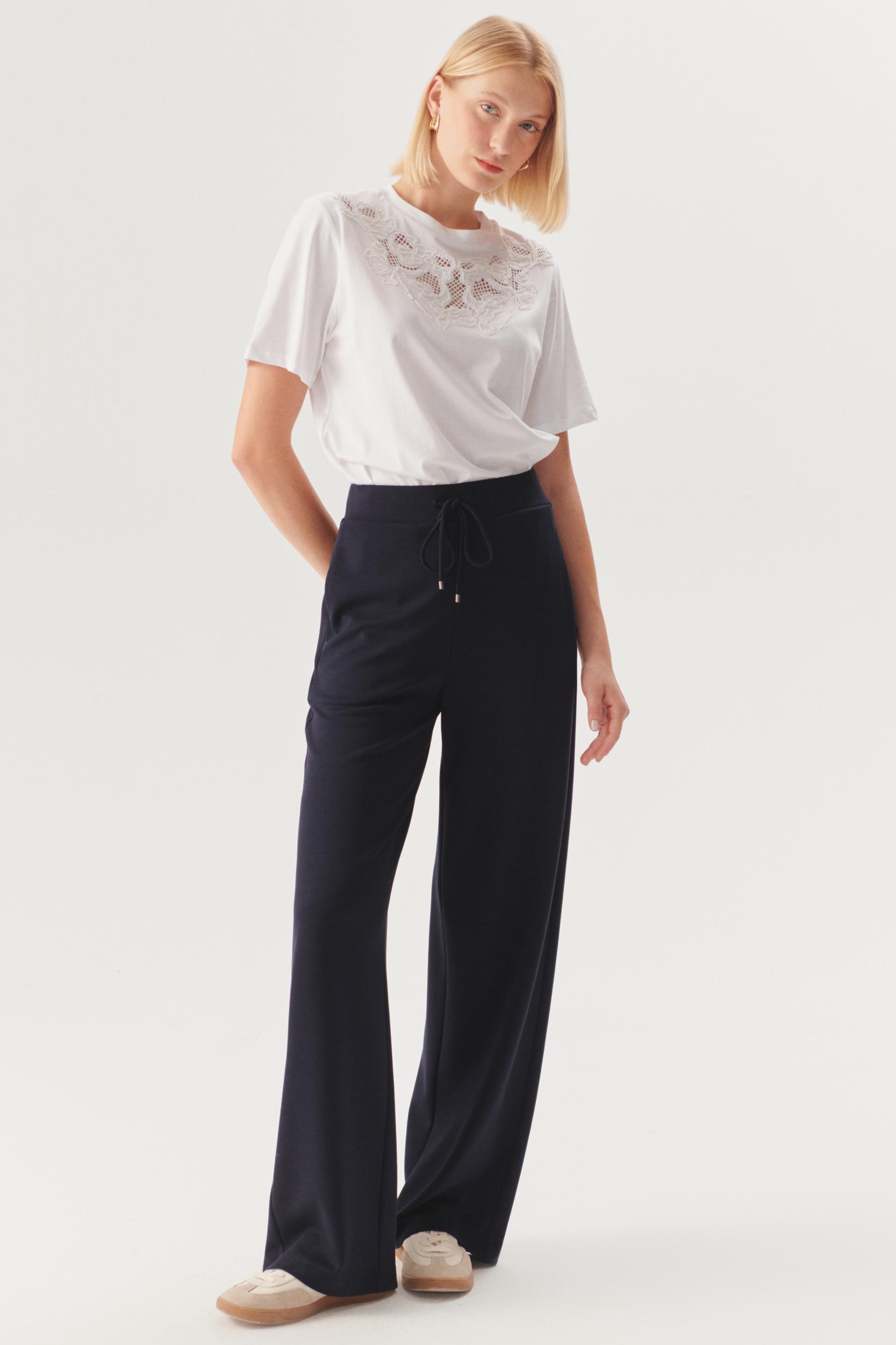 Relaxed Knit Lounge Trousers