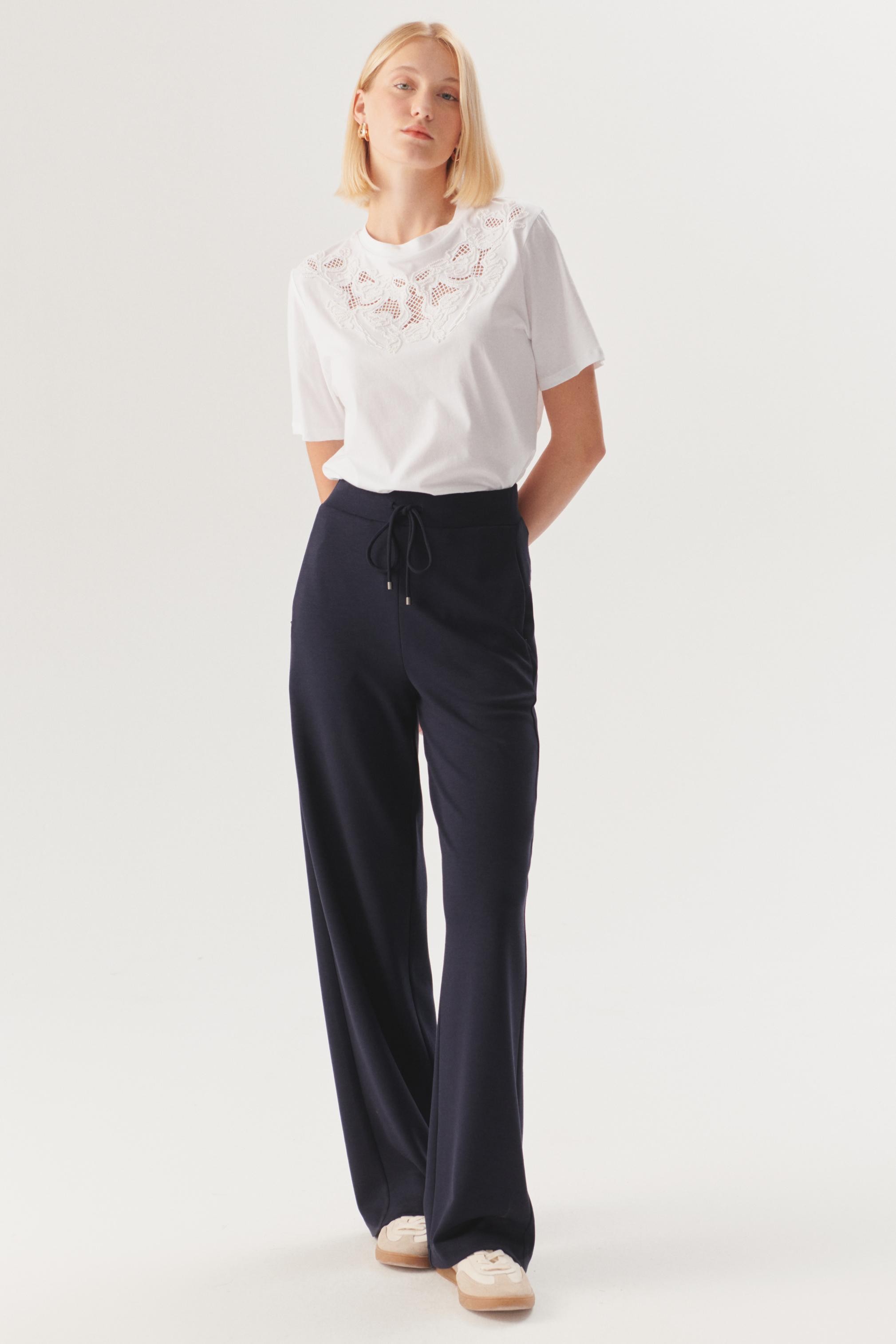 Relaxed Knit Lounge Trousers