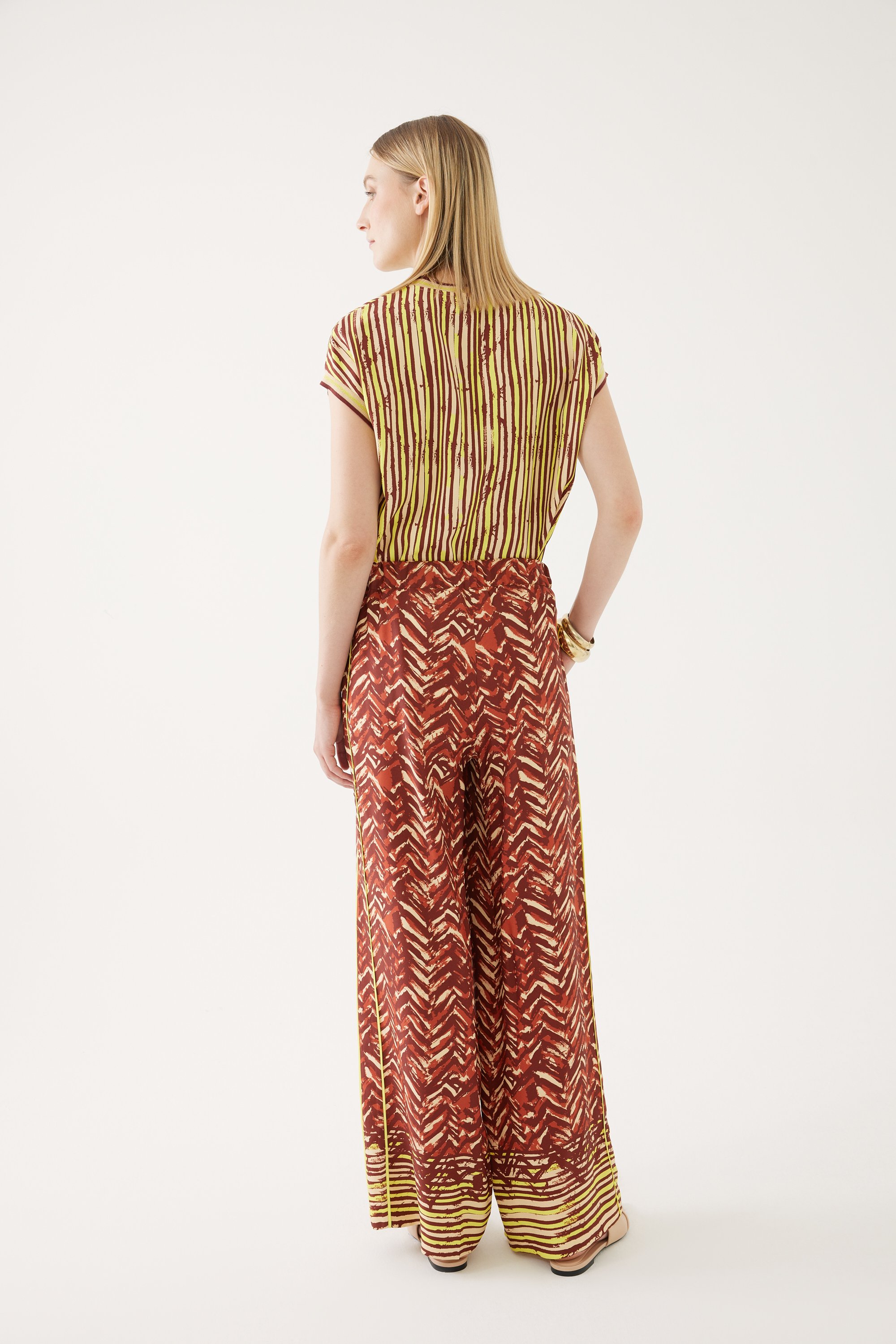 Intricate Patterned Pants