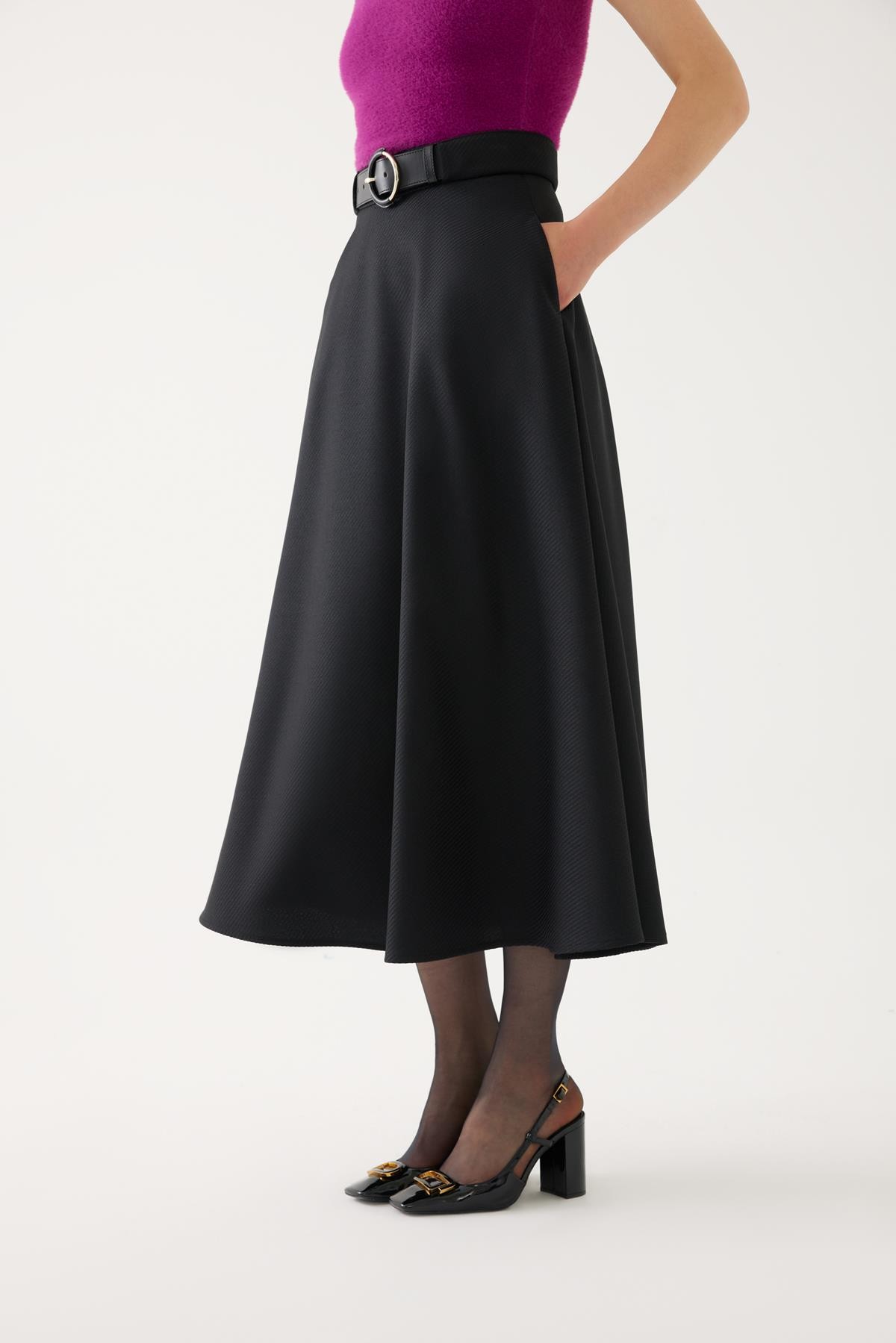 Dim Skirt with Belt Accessories